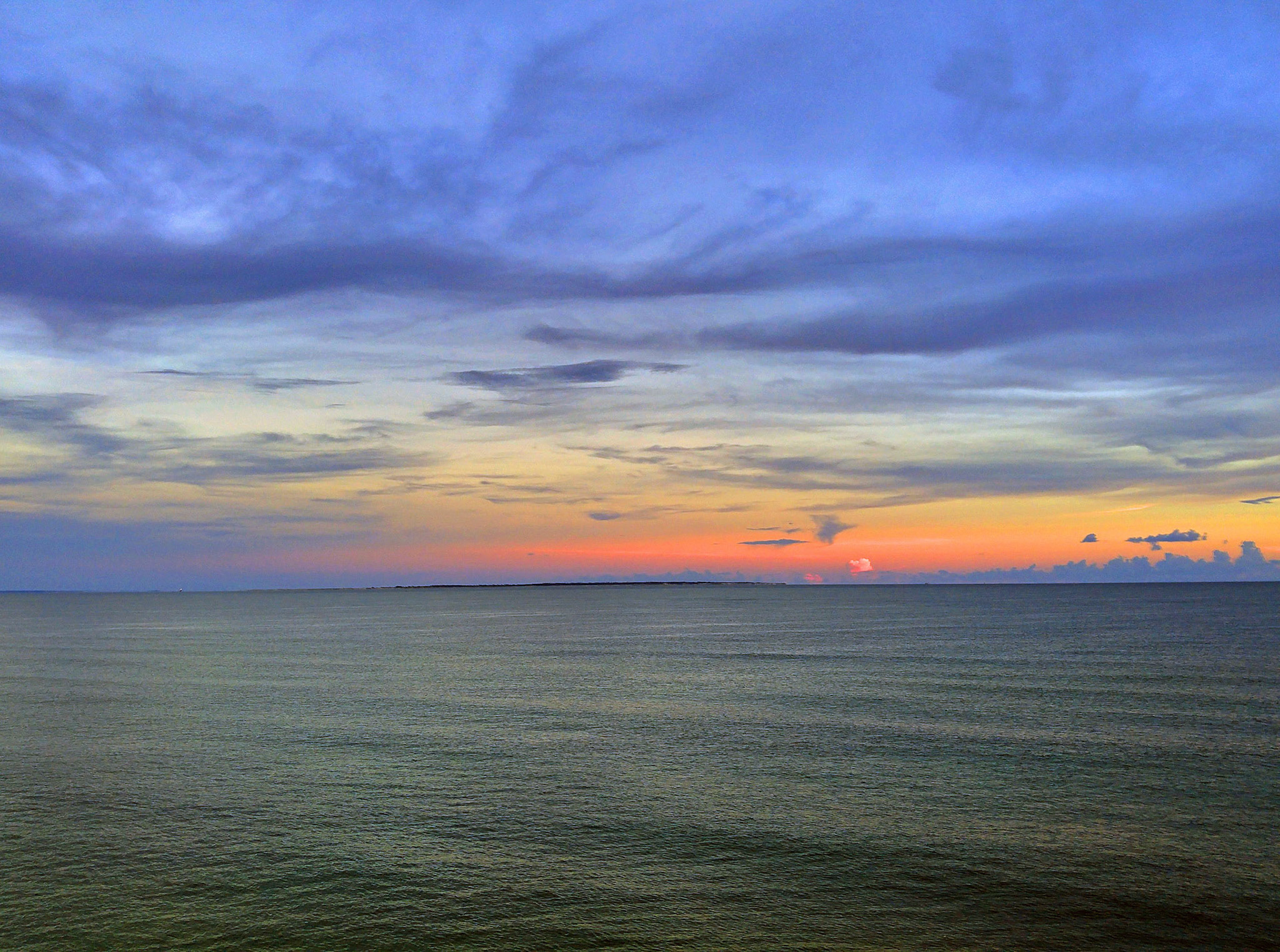 From The Mesico Beach (FL) Pier