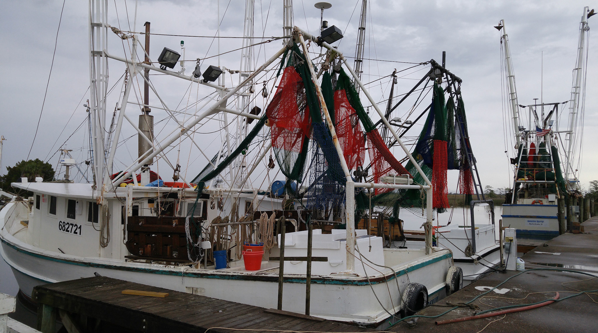 Shrimp Boats At Rest #3