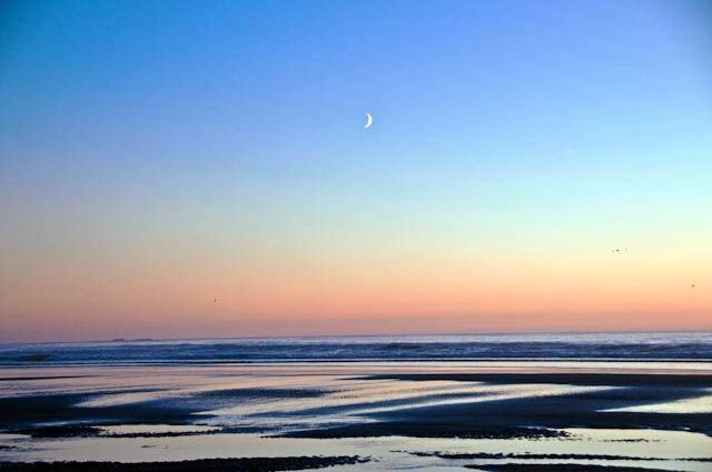 Moon's Arising/Cannon Beach,OR
