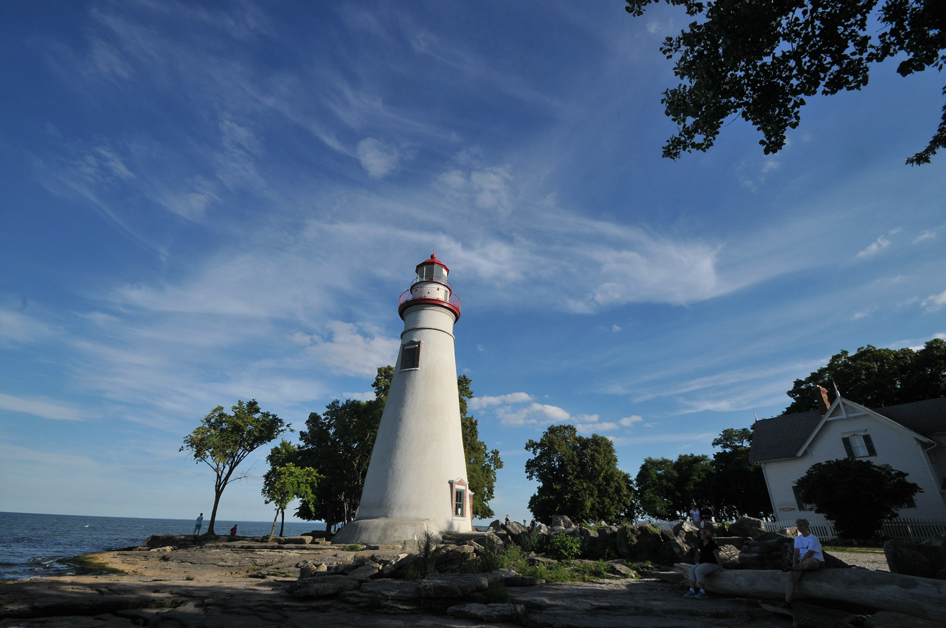 Lighthouse On Lake Erie