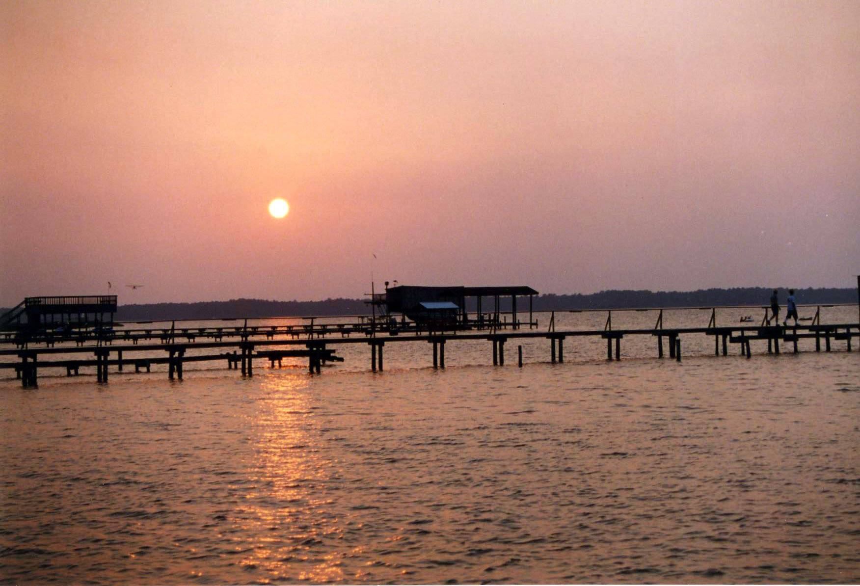 Sunset At Bear Creek Marina