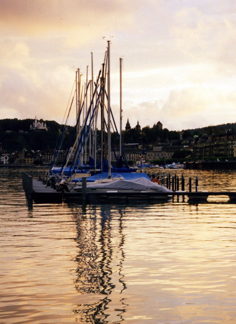 Sailboat In Lucerne