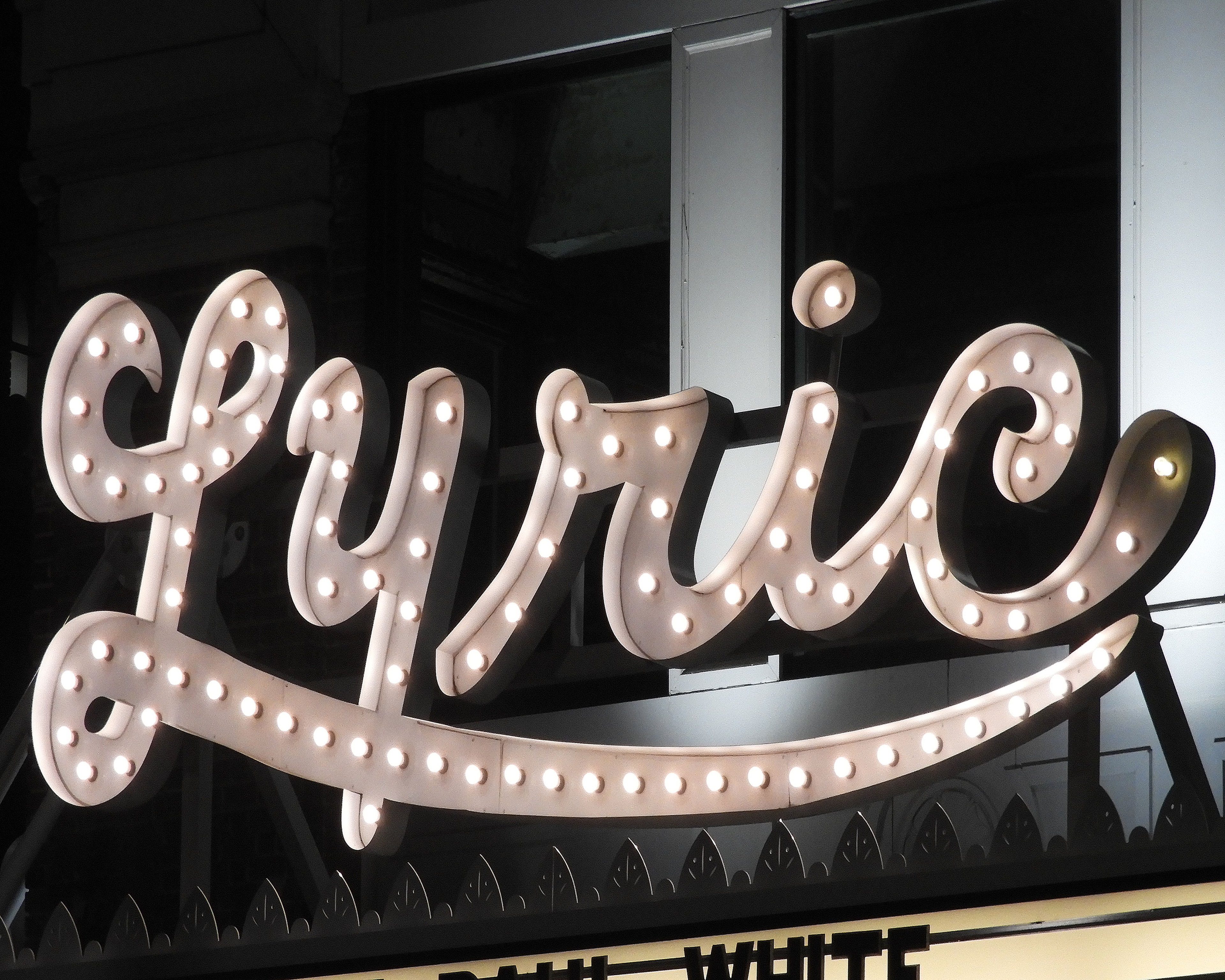 New Lyric Theater Sign