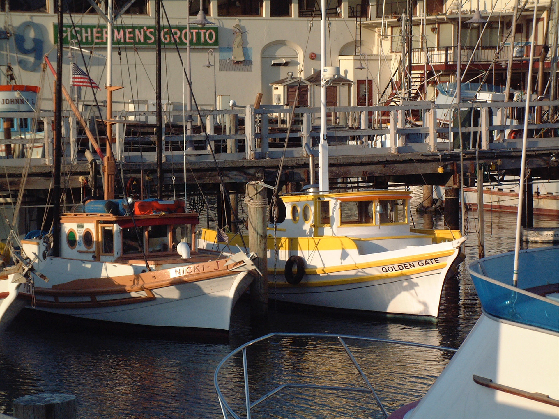 Boats In San Francisco Harbor