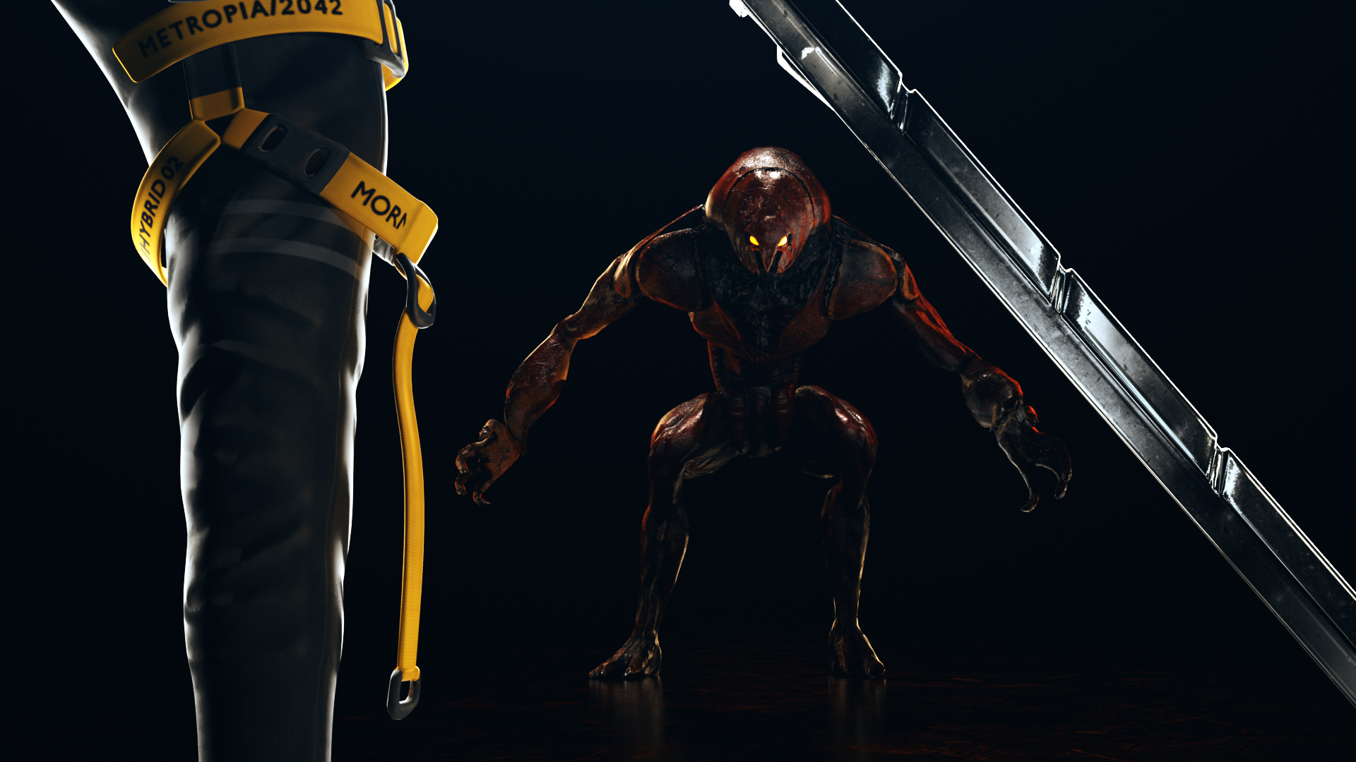 Homage to Kill Bill - Character Posing and Lighting