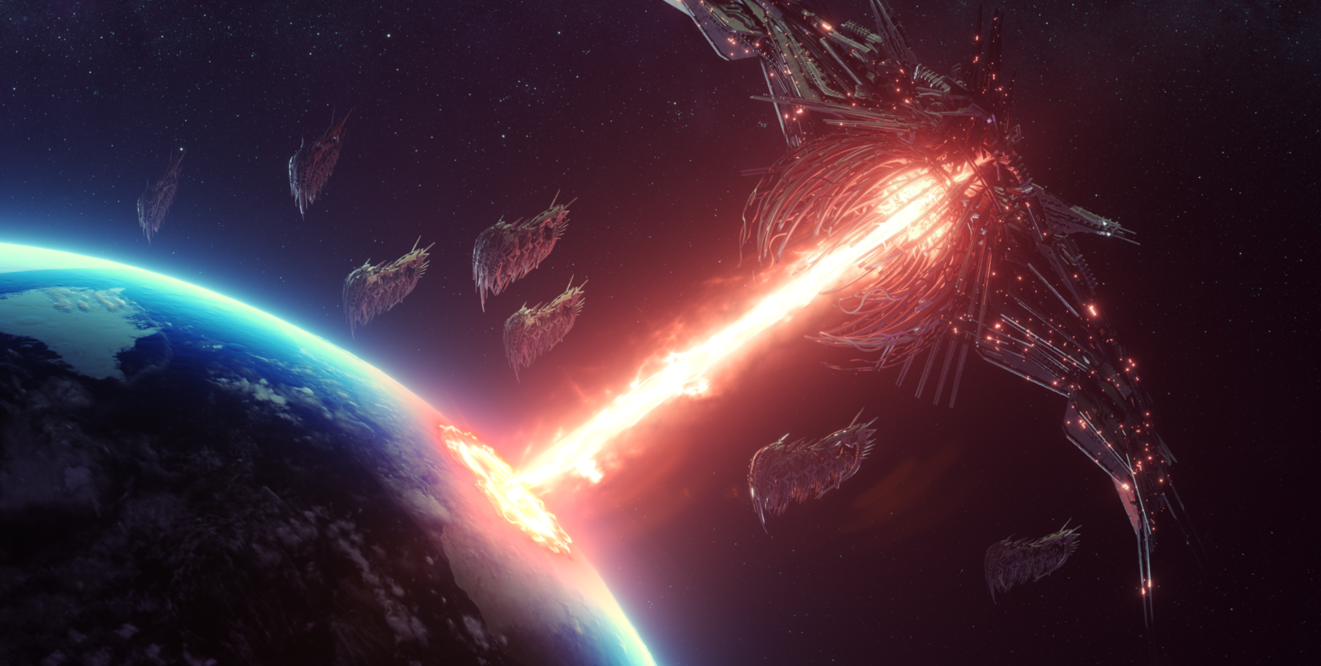 "Contact" Wide shot