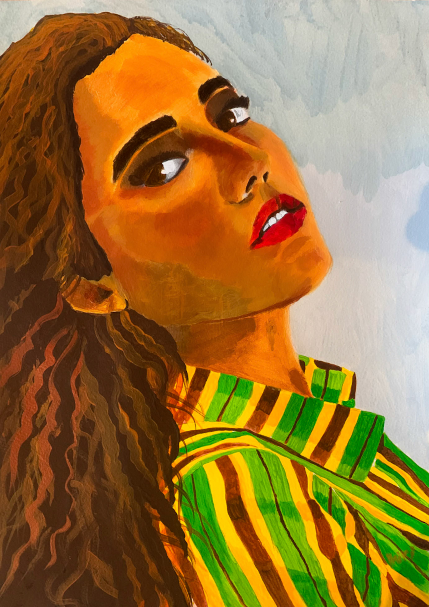 2021 - Oil & Acrylic on Paper