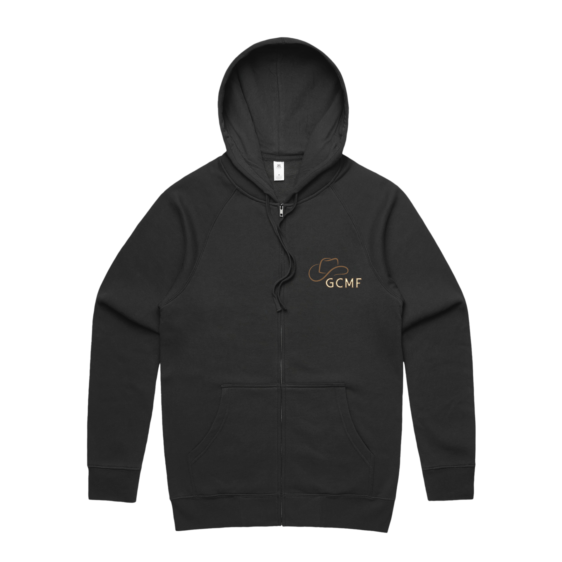GCMF Hat Logo Zip Hood