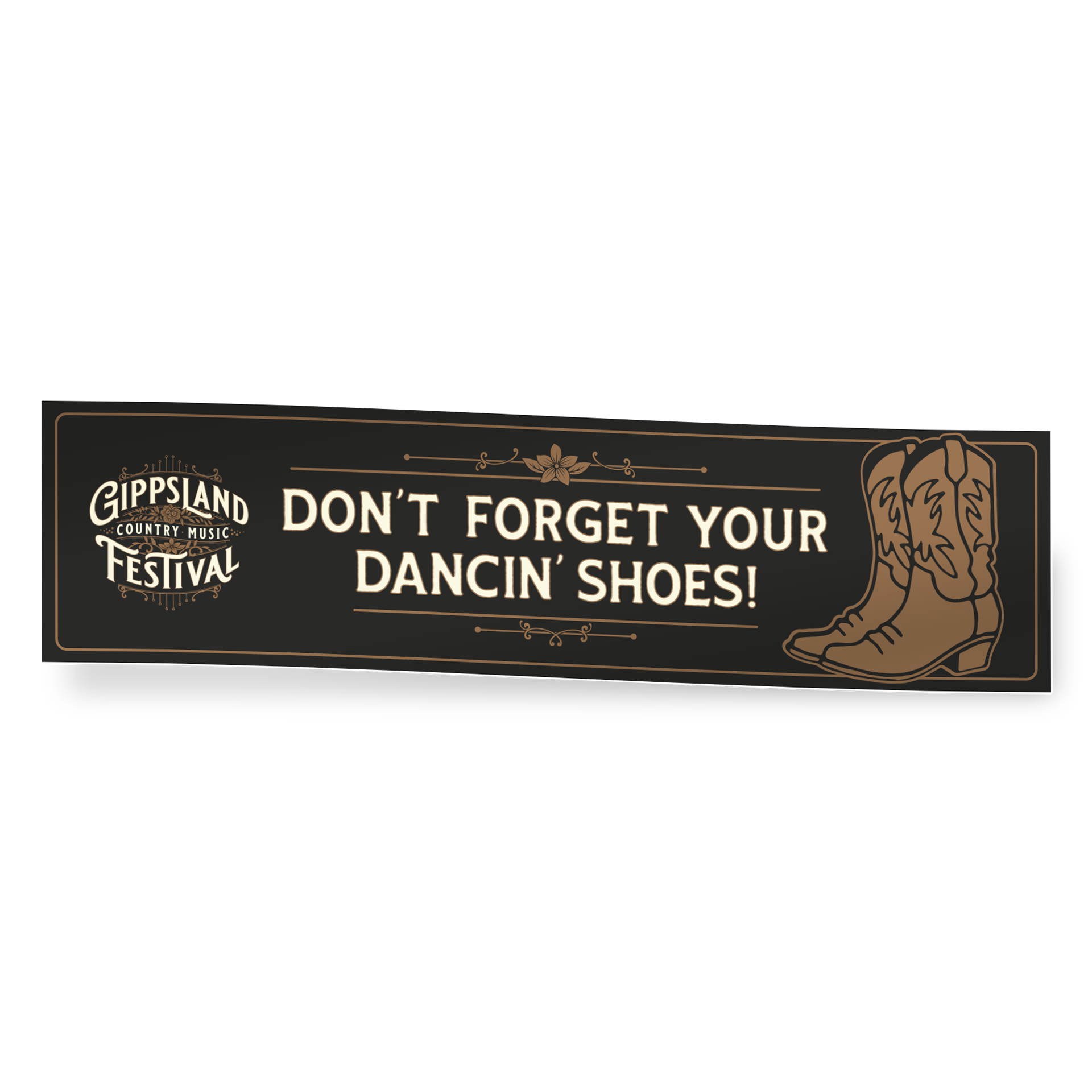 Dancing Shoes Bumper Sticker