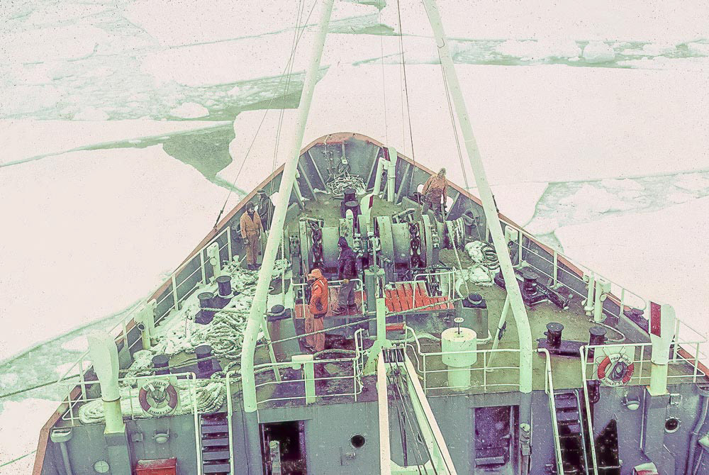 Bransfield in pack ice