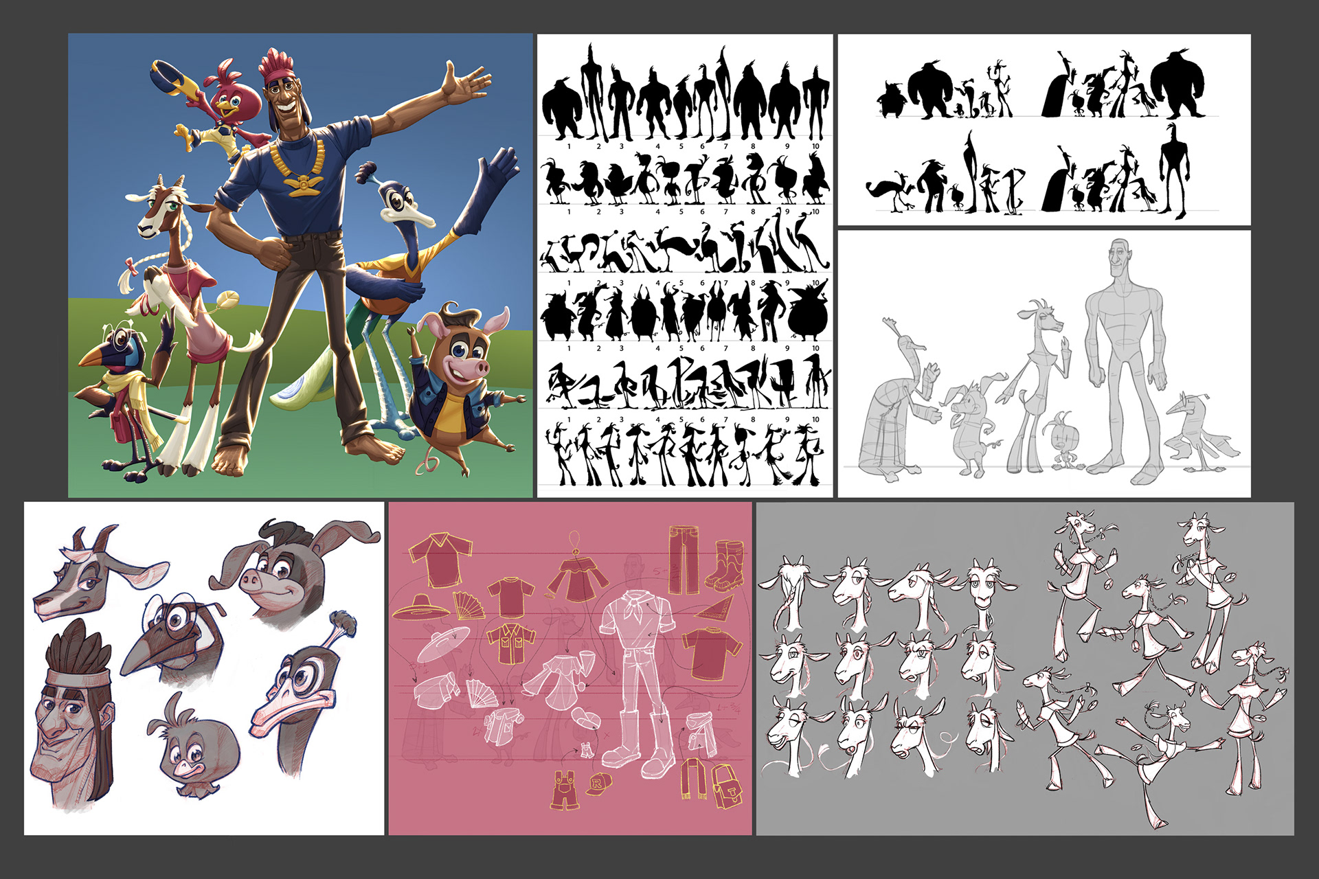 3D Animation Cast - Art Director & Character Designer
