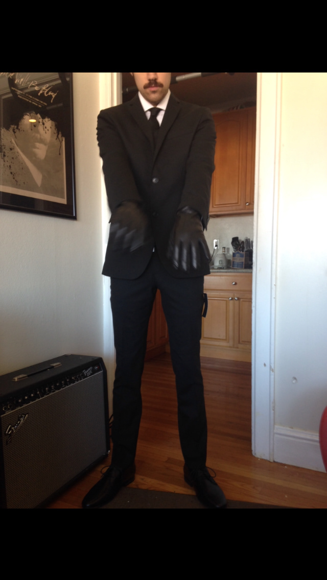 Suit and Gloves