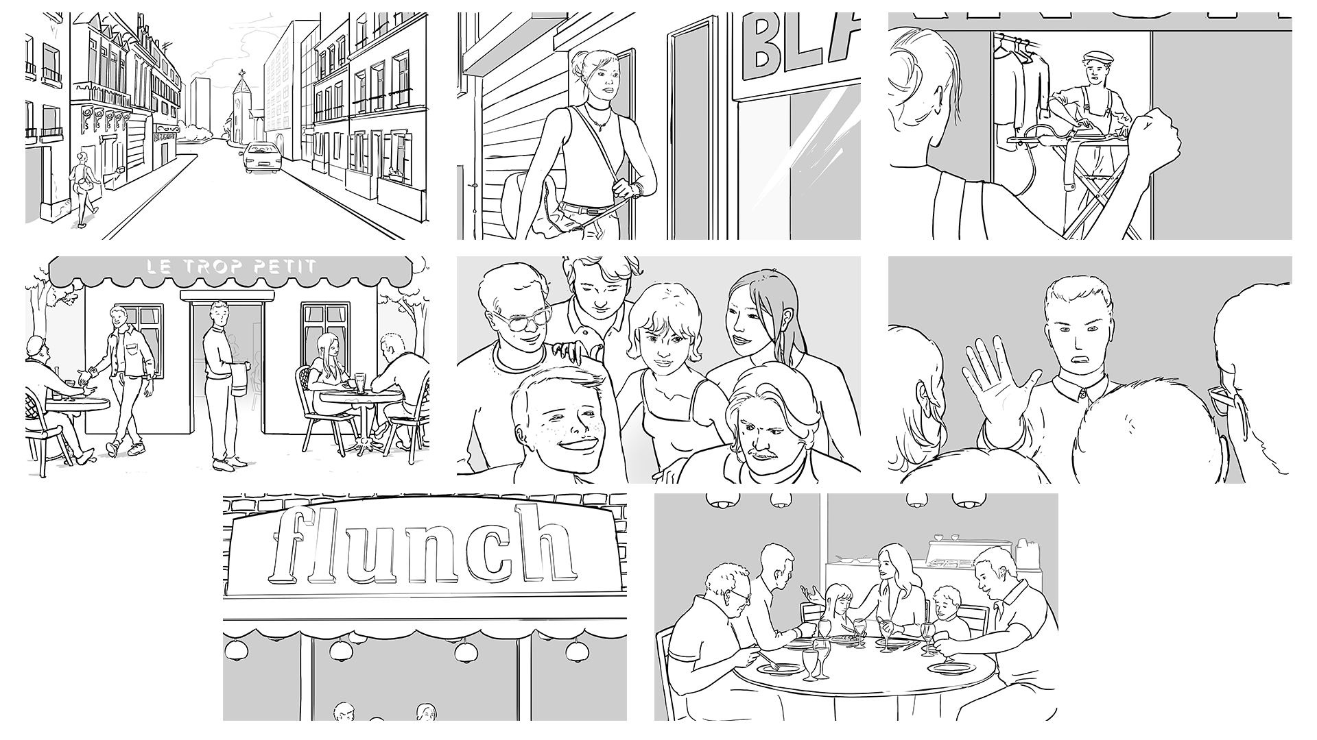 Publicité Flunch