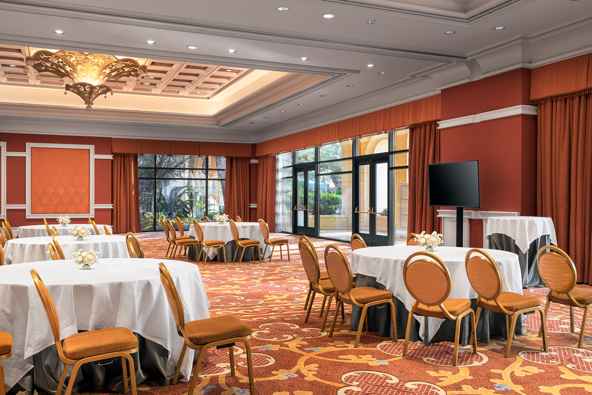 Interior of the Petrus Room at Wynn Las Vegas, part of the luxury resort’s event and private space offerings designed under the Wynn Design & Development team led historically by Roger Thomas