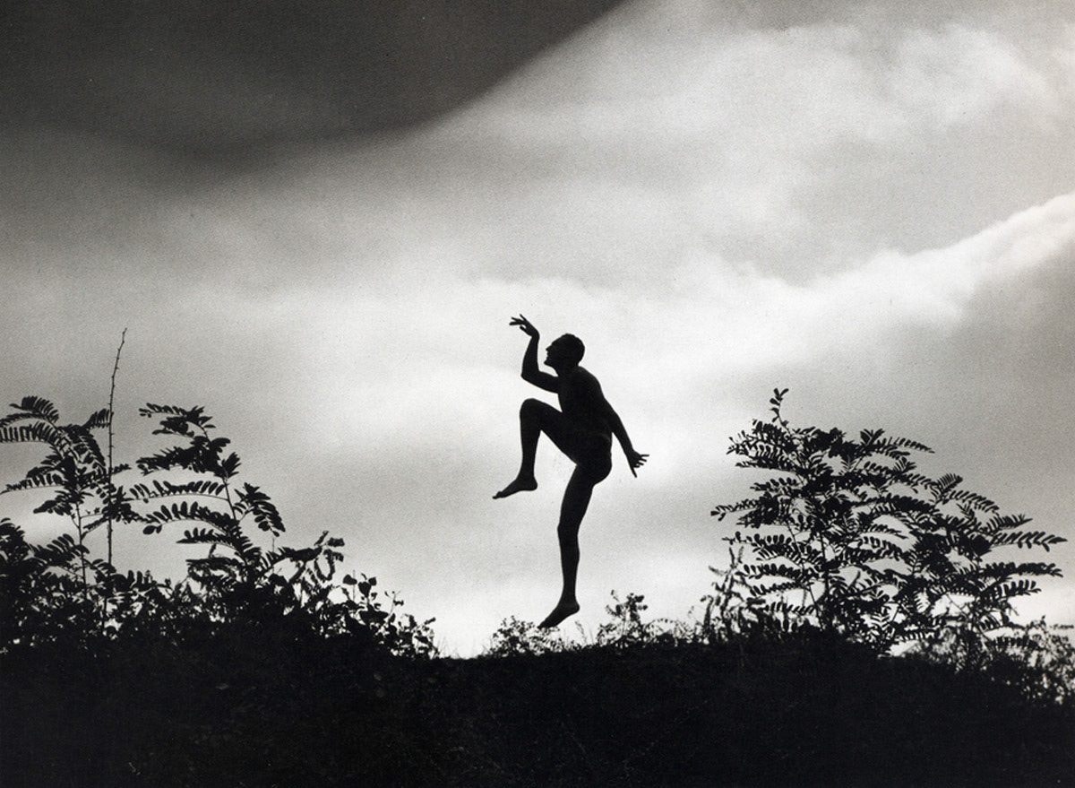 My brother as a "scherzo", Hungar, 1919