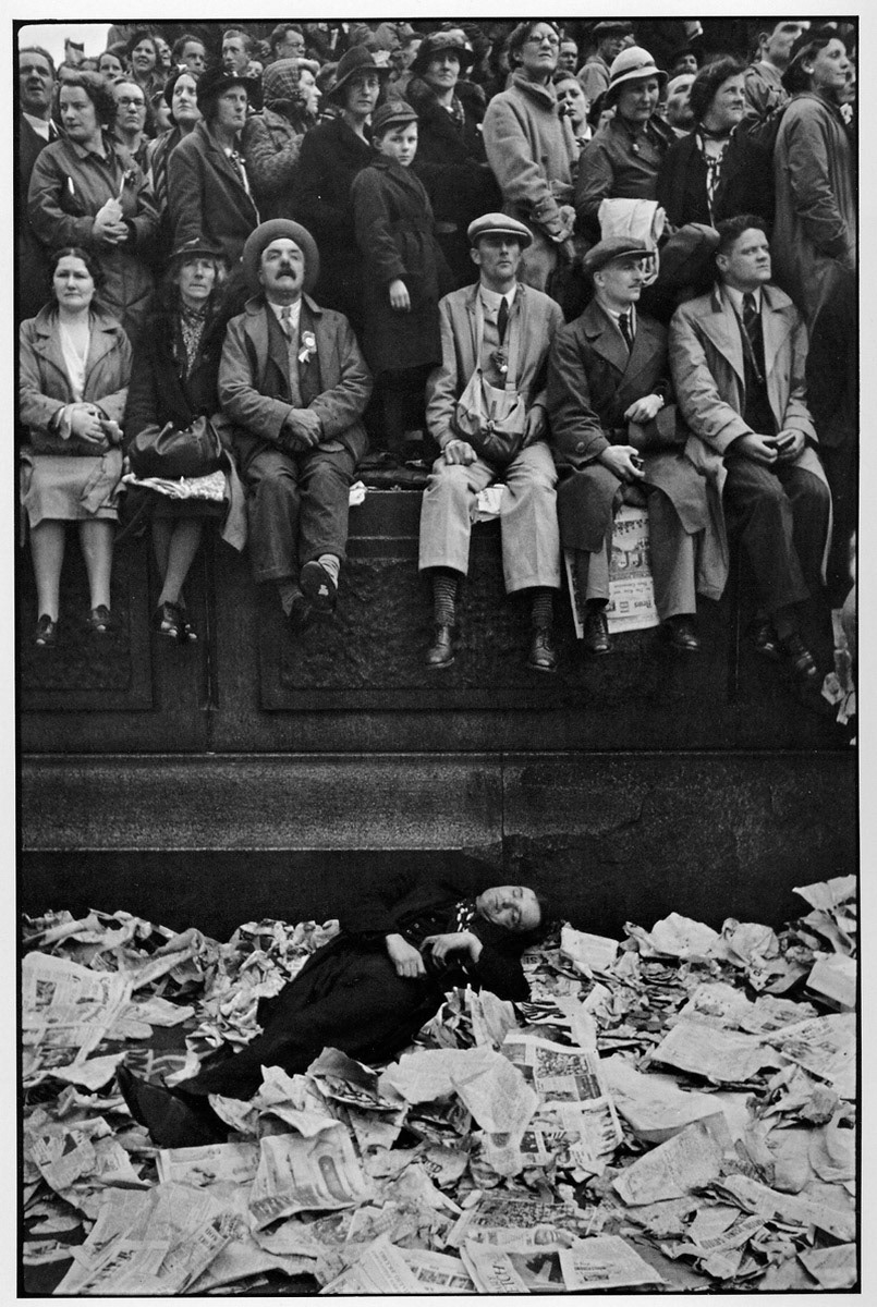 coronation of King George VI, Trafalgar sq., London UK 1938