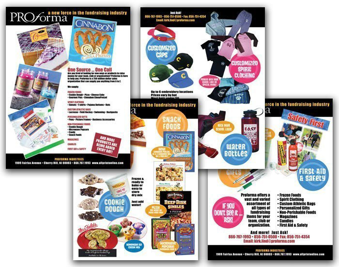 Sales Fundraiser Brochure