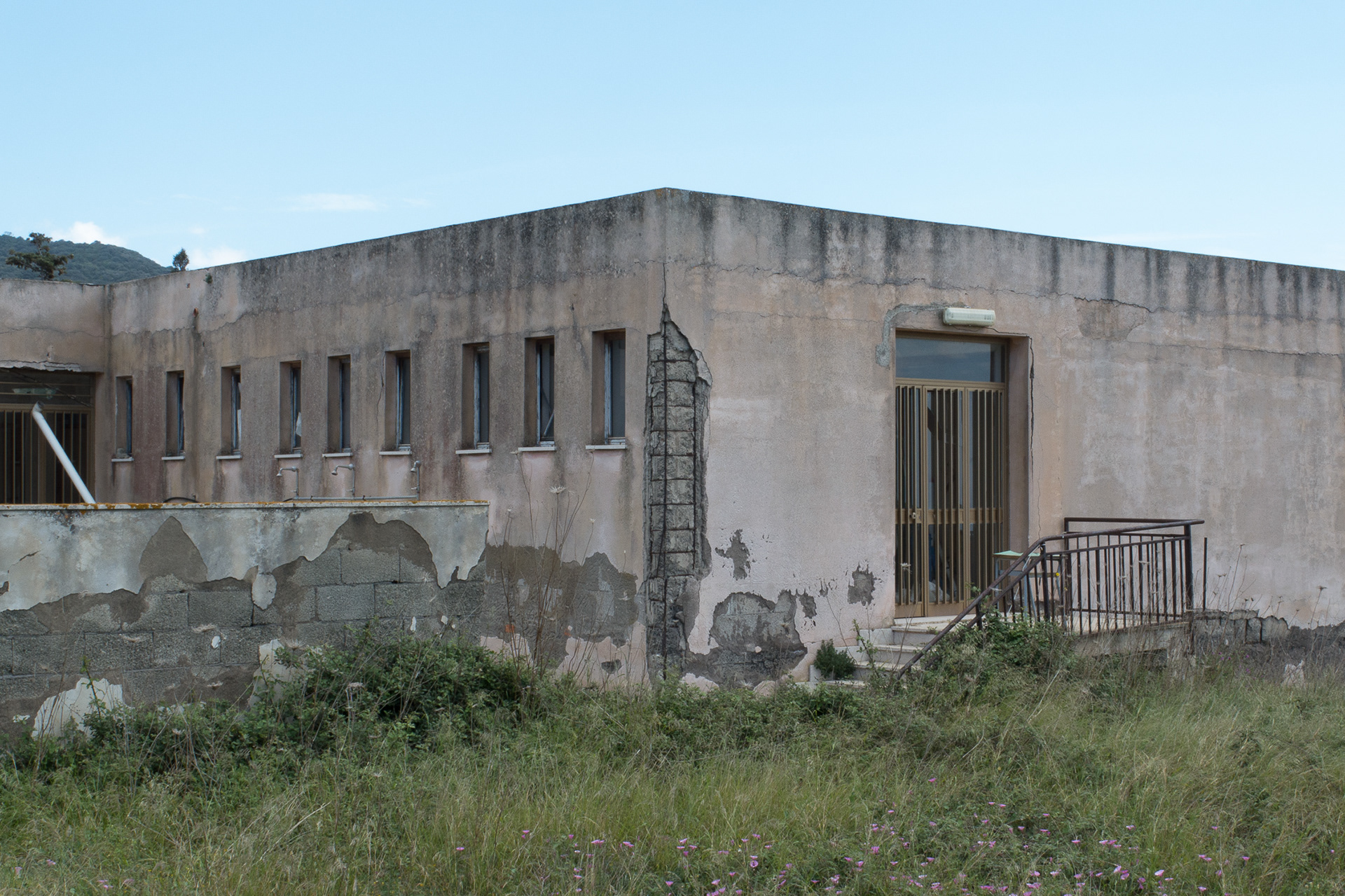 École abandonnée à Pantelleria, Sicile.