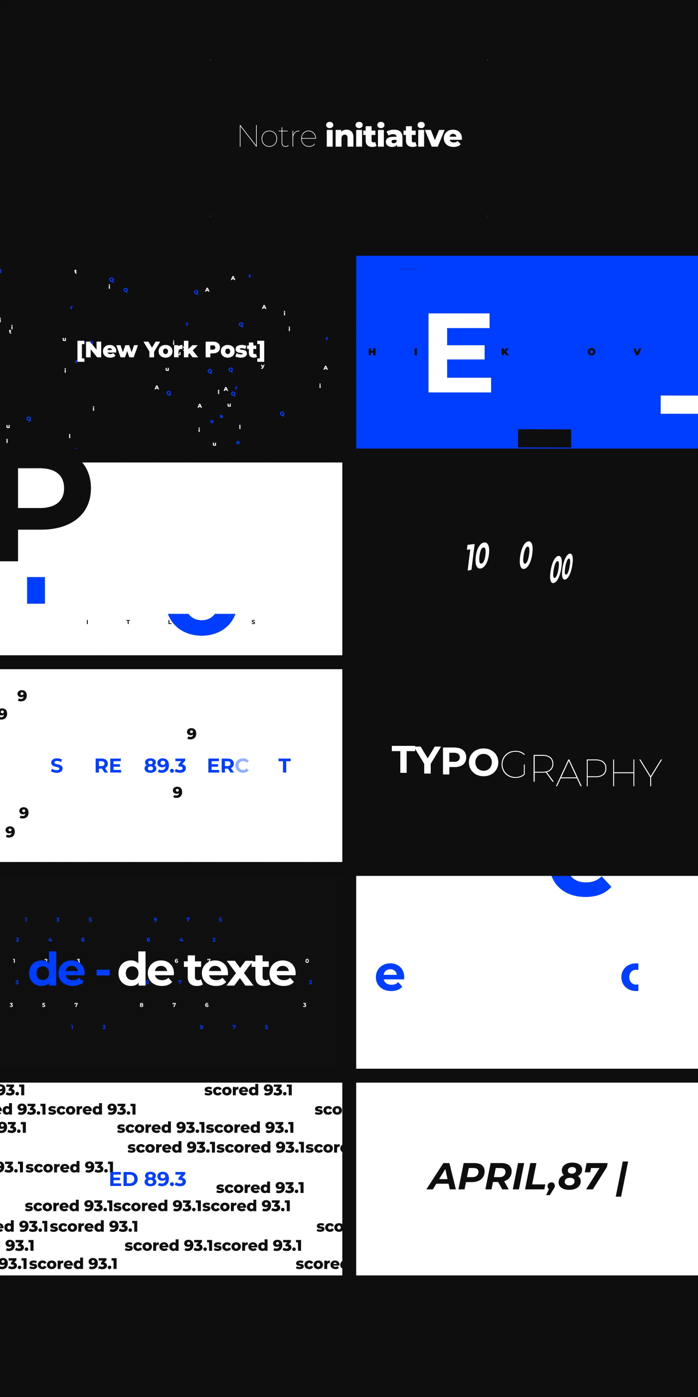 Typography Titles - 1