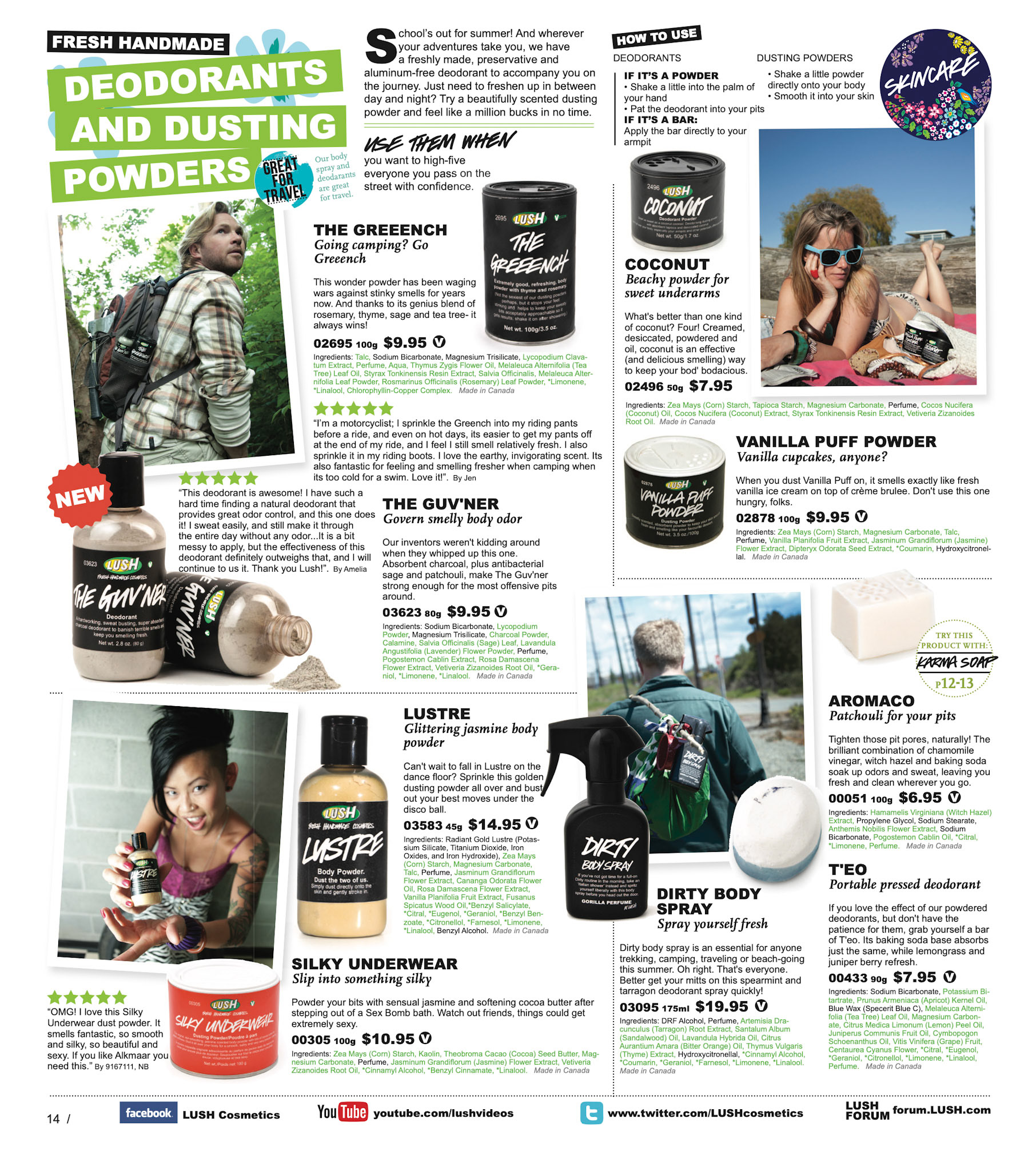 Produced Images for Lush Times - Summer 2012 Edition