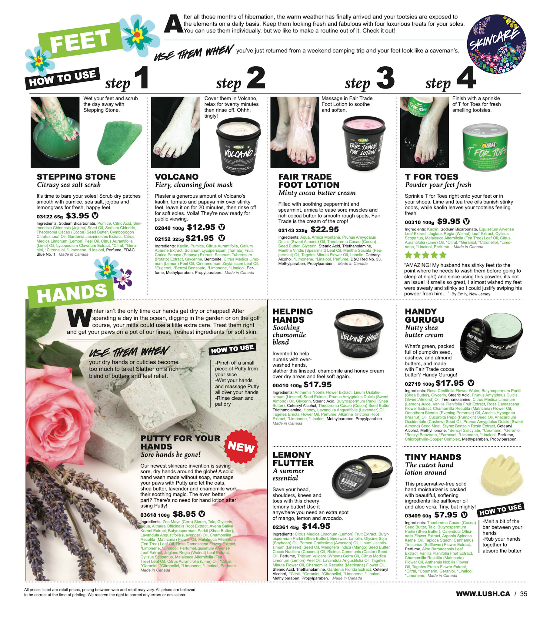 Produced Images for Lush Times - Summer 2012 Edition