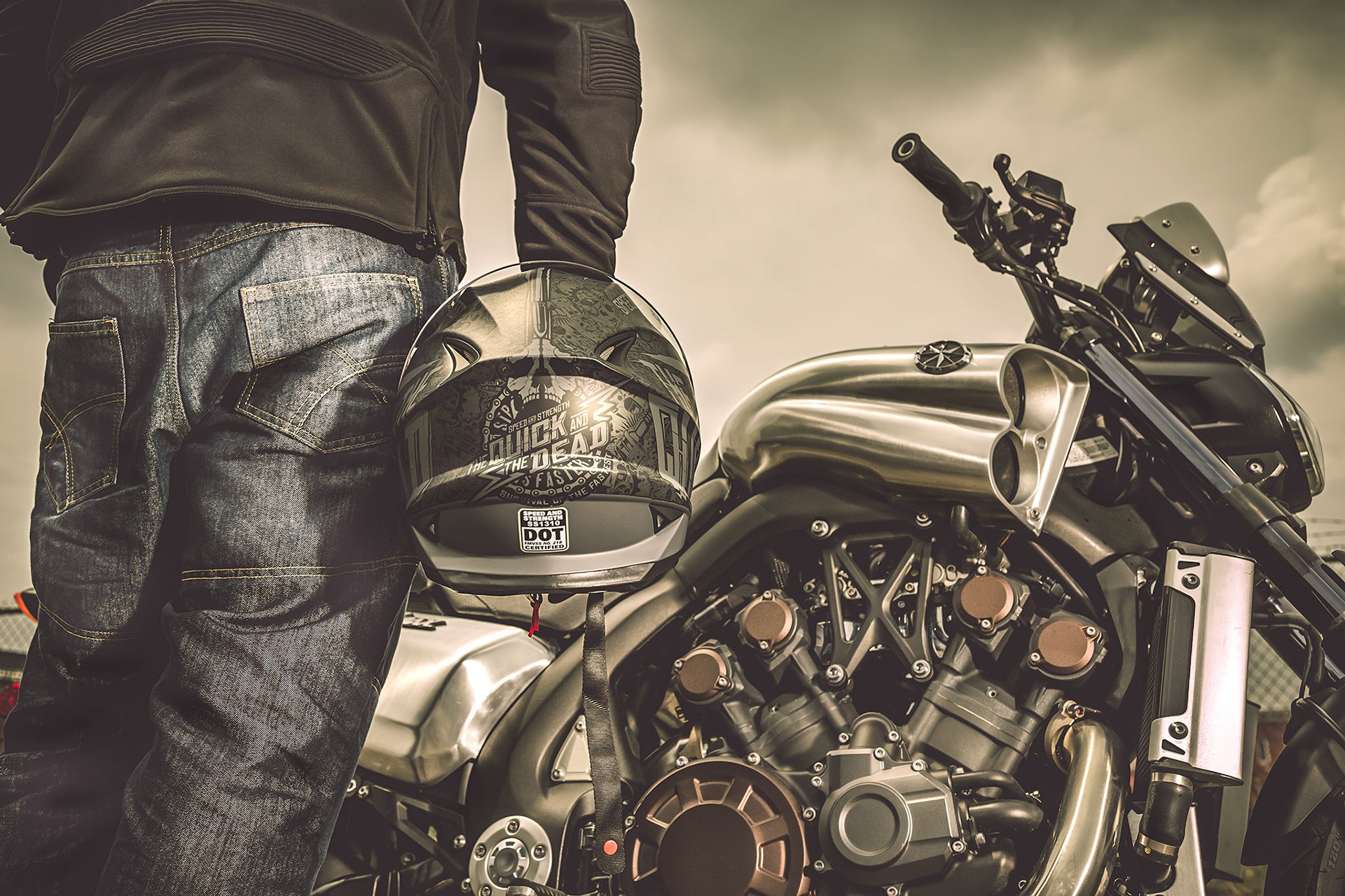 Shot for JOE ROCKET and Speed and Strength Apparel Companies