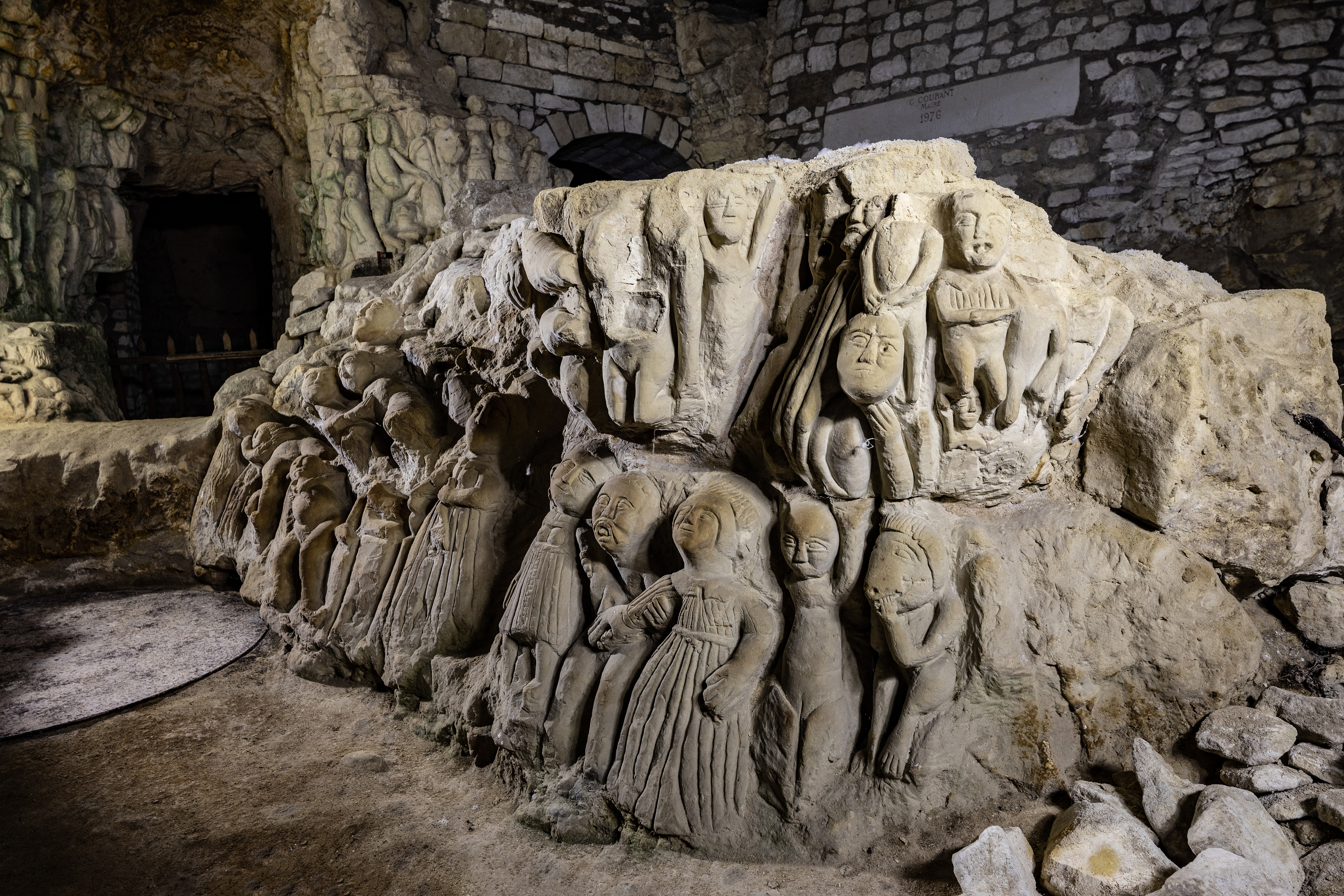 Les mystérieuses sculptures