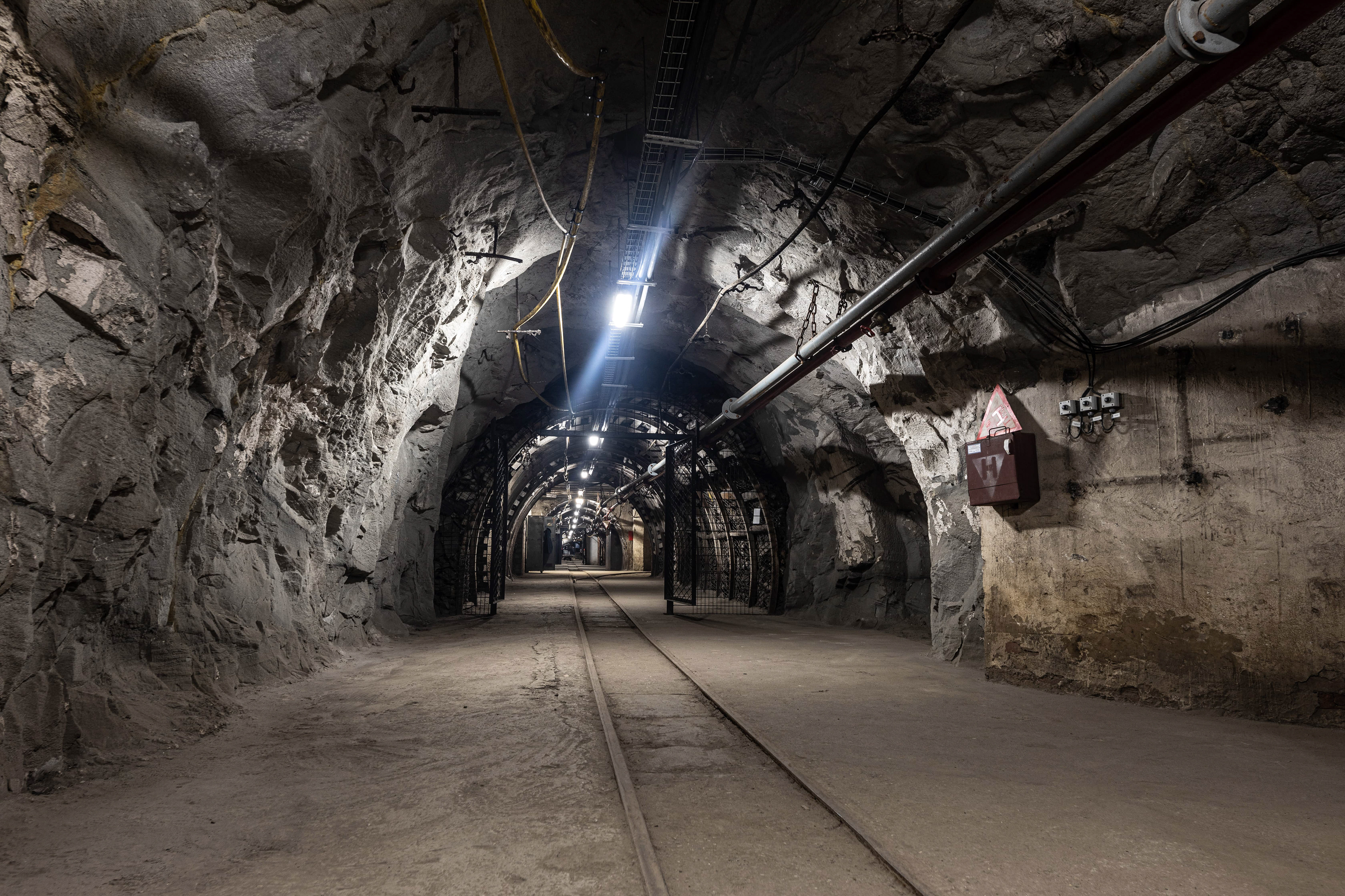 Mine de charbon, située à 320 mètres sous terre