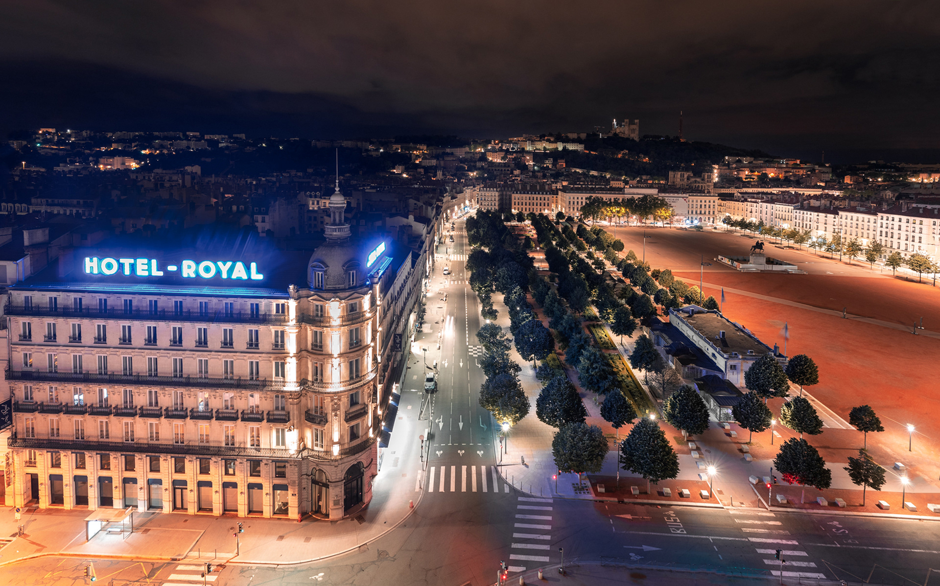 La Place Bellecour - Lyon