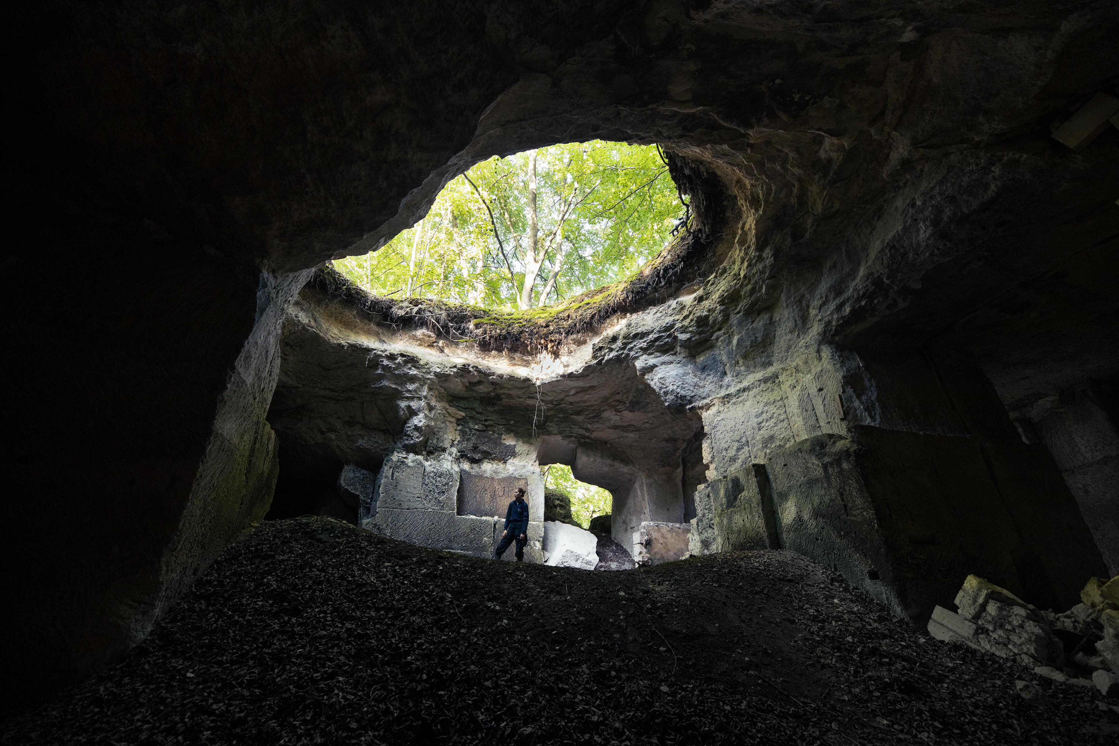 Fontis venu au jour.