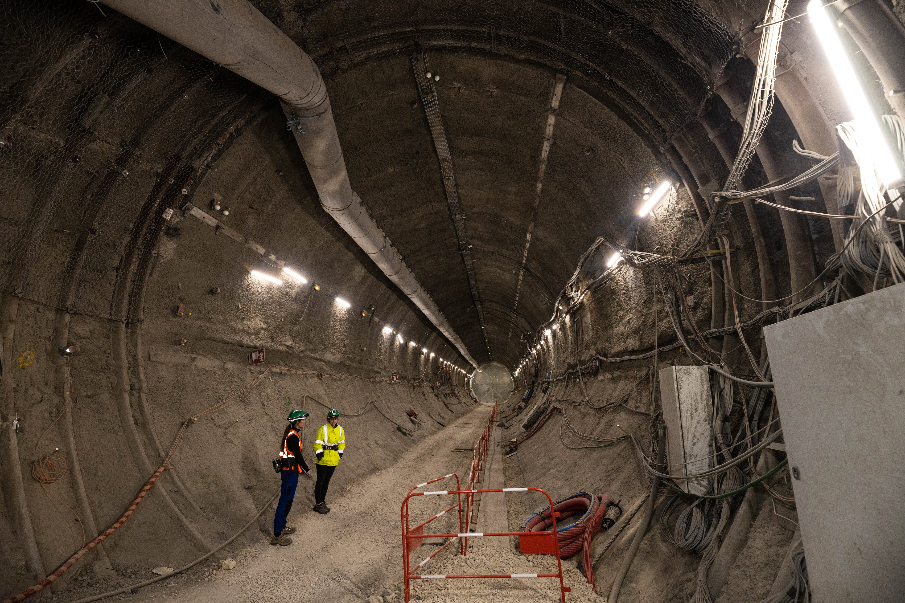 Le plus grand tunnel construit par l'ANDRA à ce jour. Il accueillera les déchets "moyenne activité - vie longue"