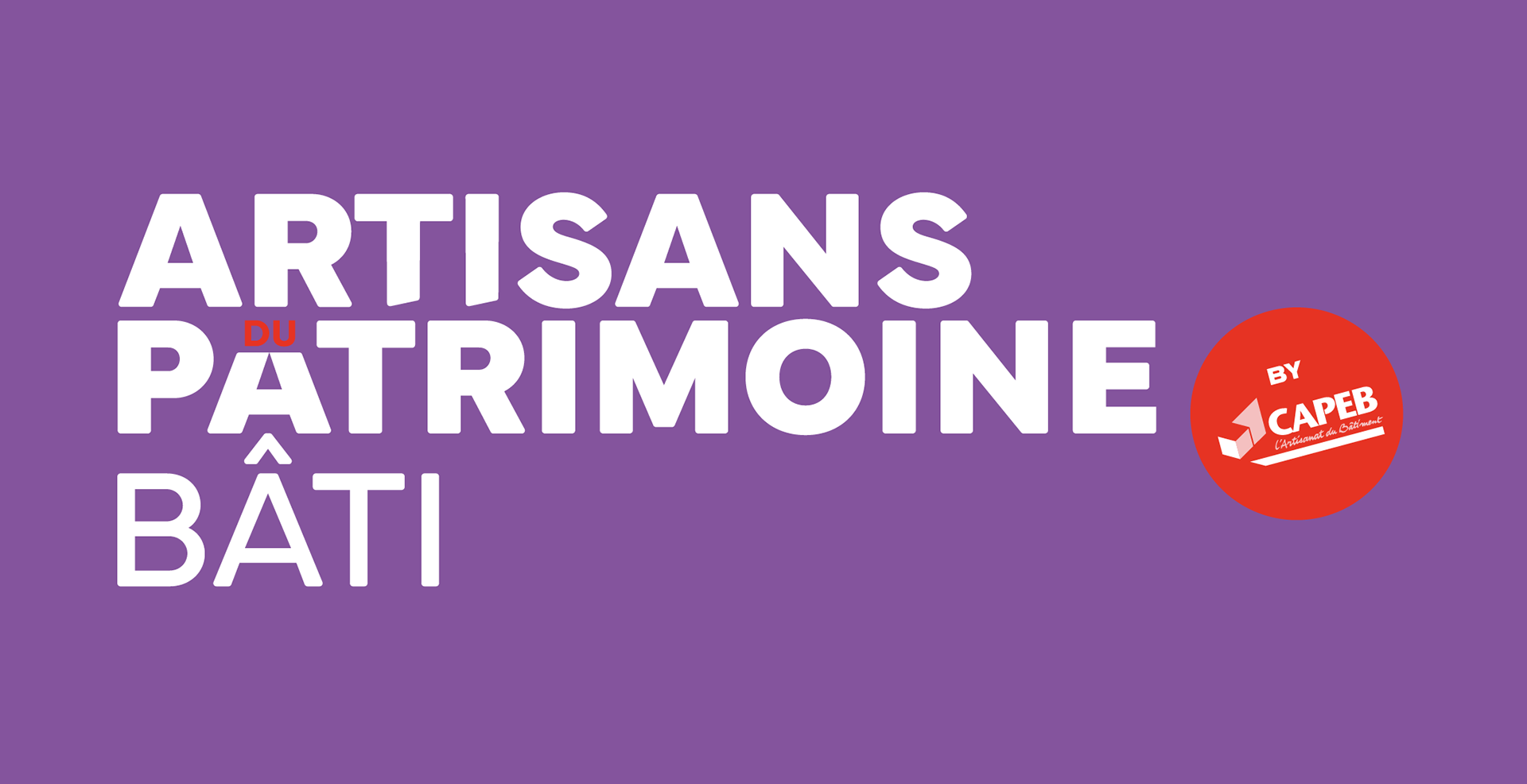 Logotype Artisans du patrimoine bâti