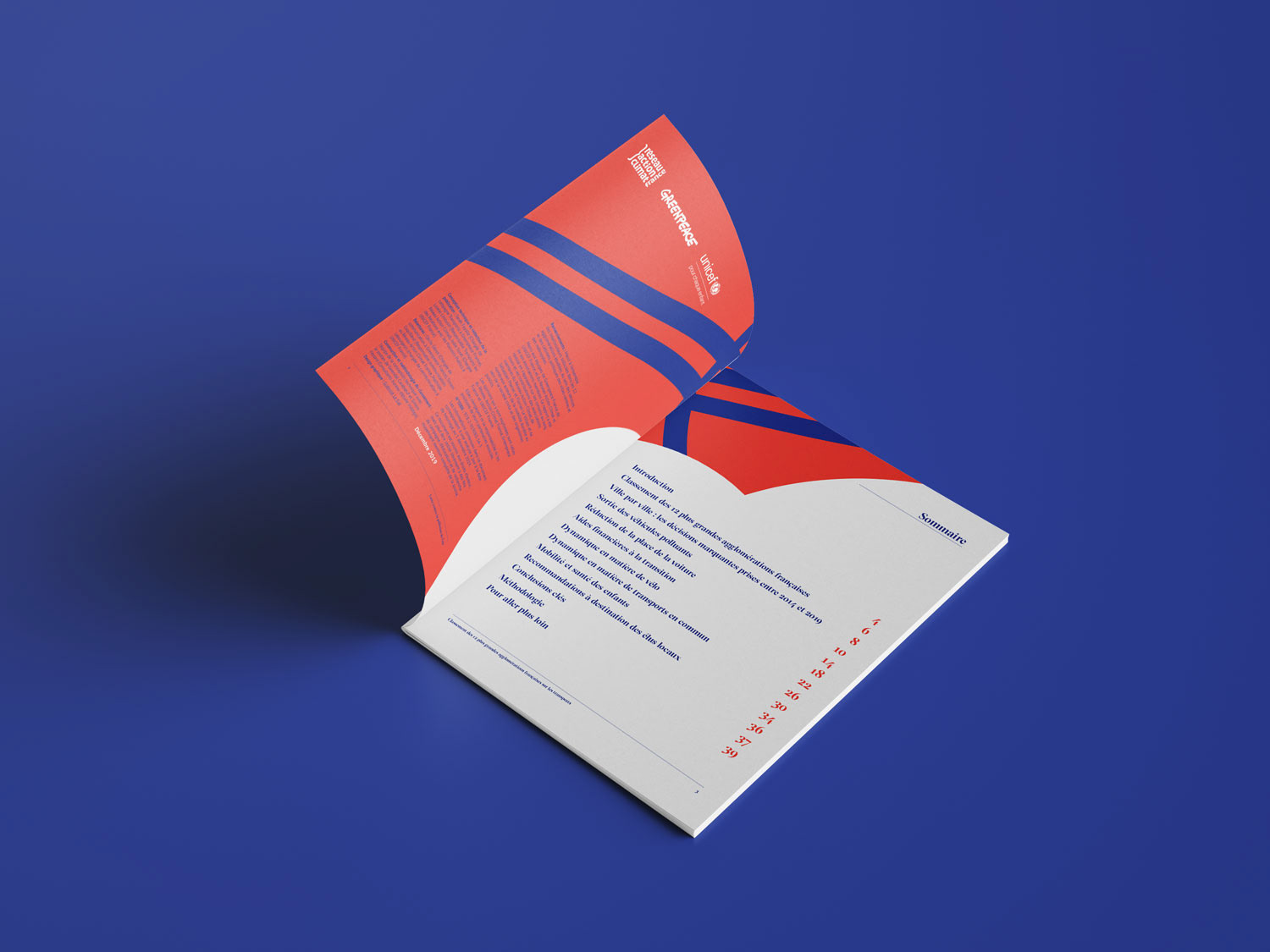 Mise en page - Sommaire