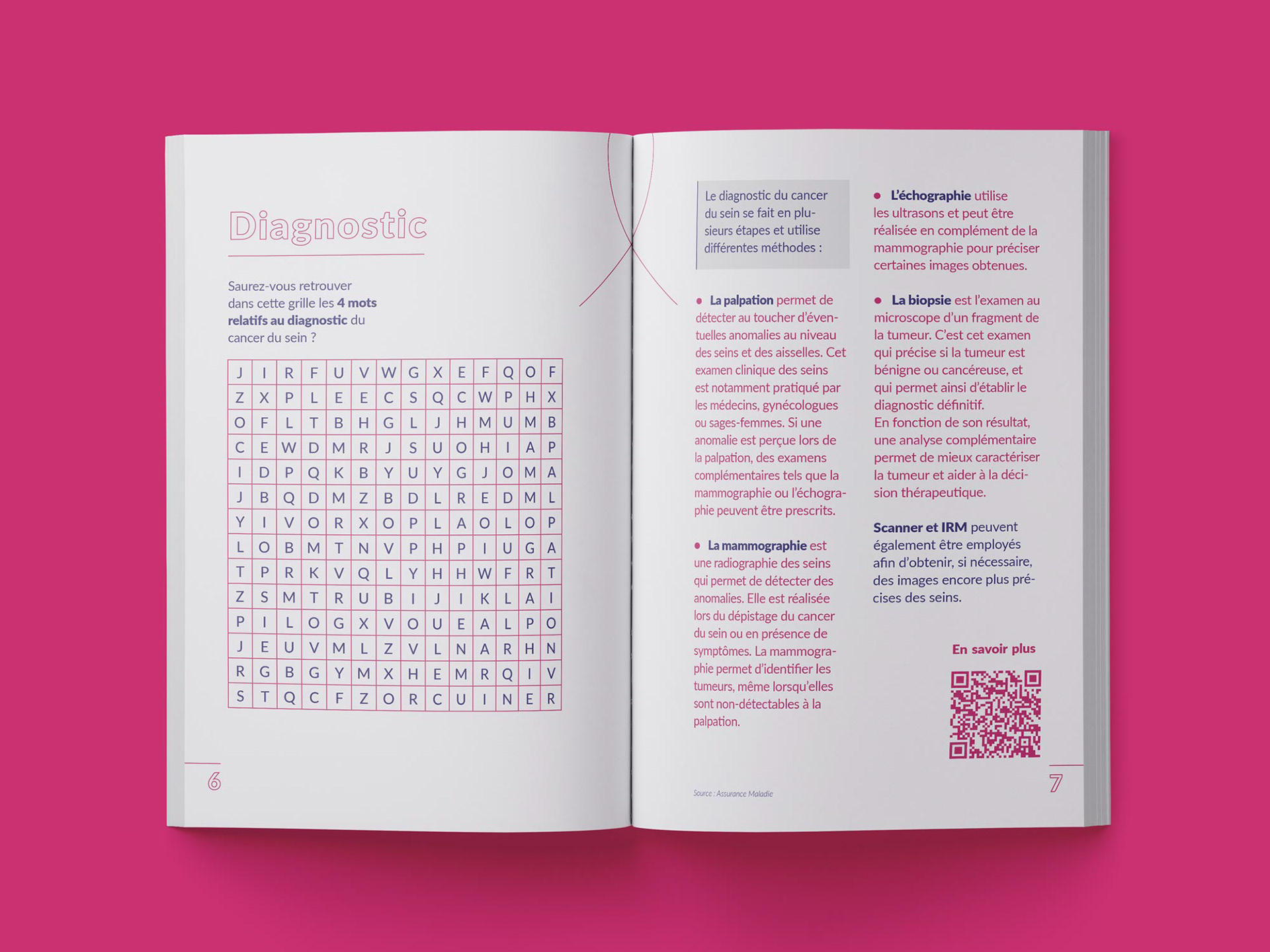 Flyer Octobre Rose pour le Systra SAS © Guénolé Le Gal