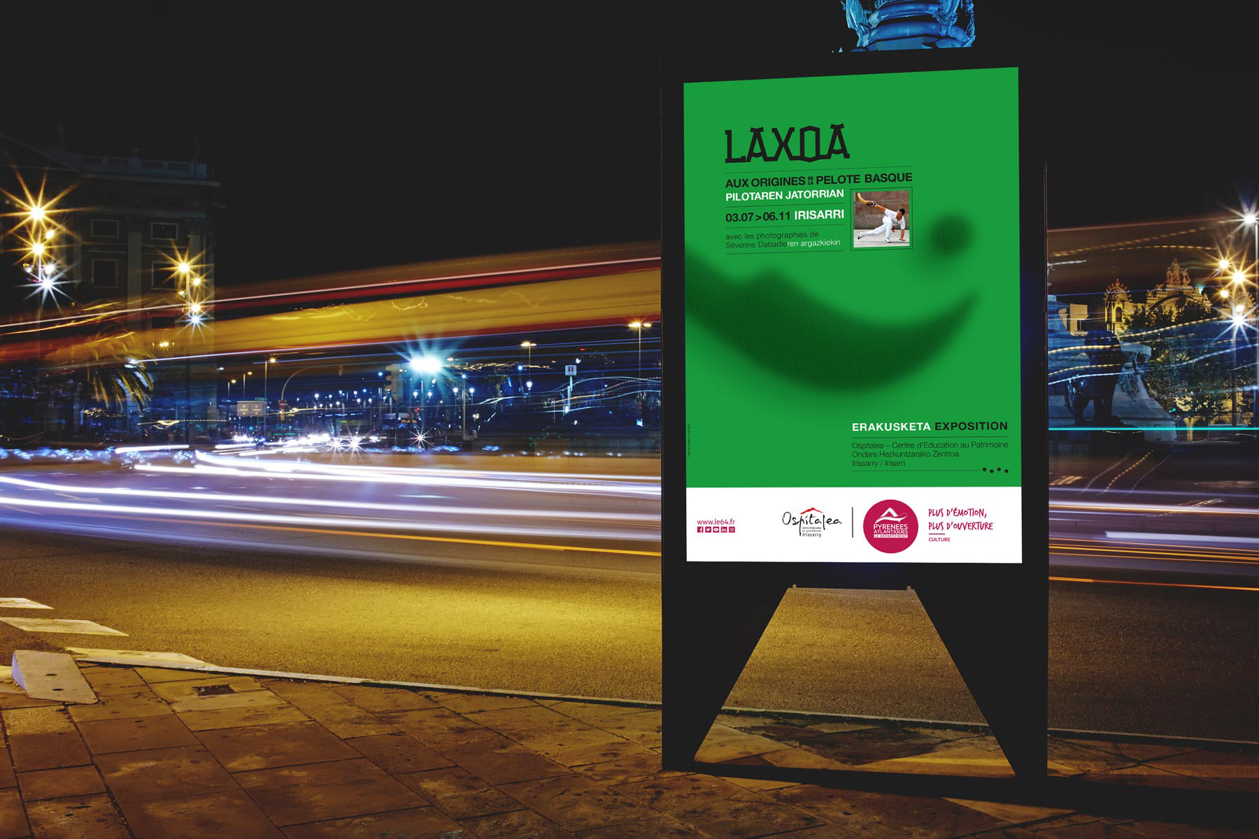 Affiche de l'exposition Laxoa