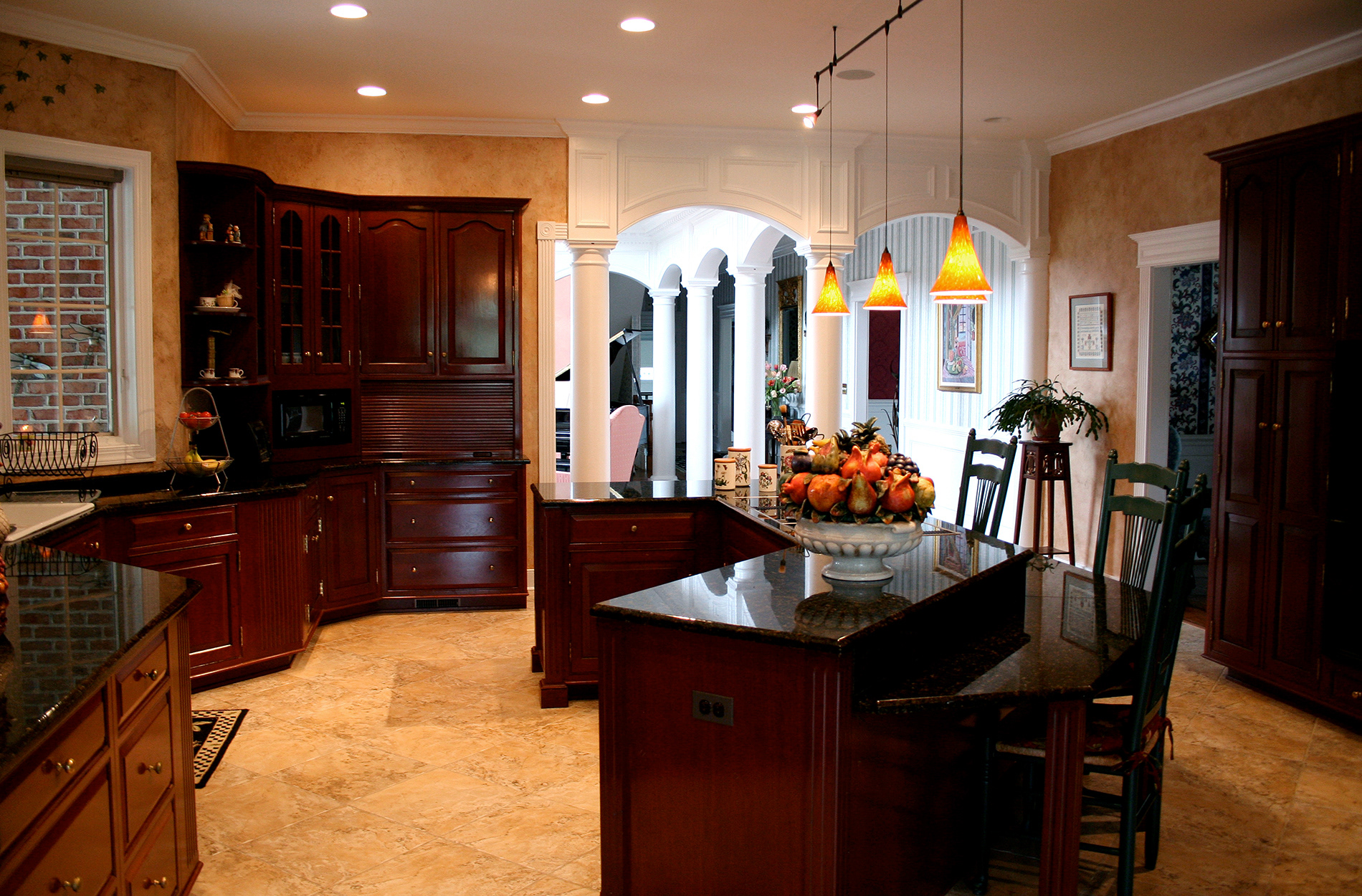 Kitchen | Marmorino, Paint and Mural