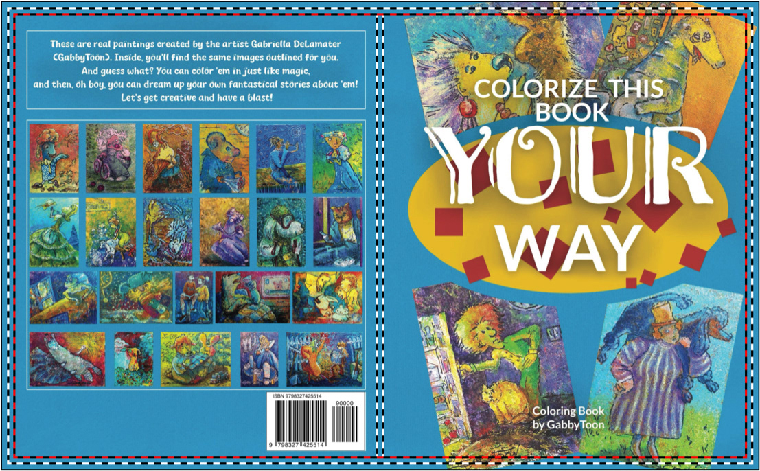 Book Cover original art (Photoshop, Illustrator)