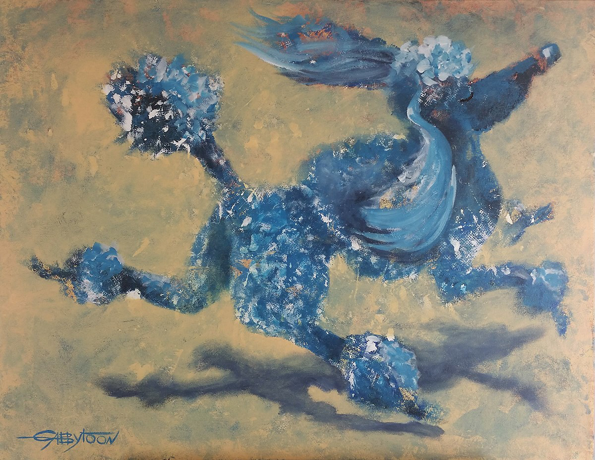 24"x30" acrylic, stretched canvas