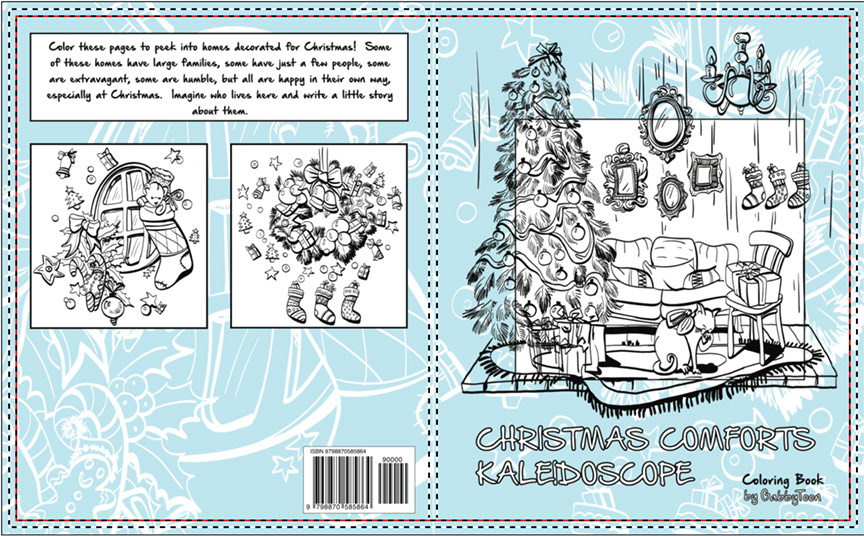 Book Cover Adobe Illustrator Original art