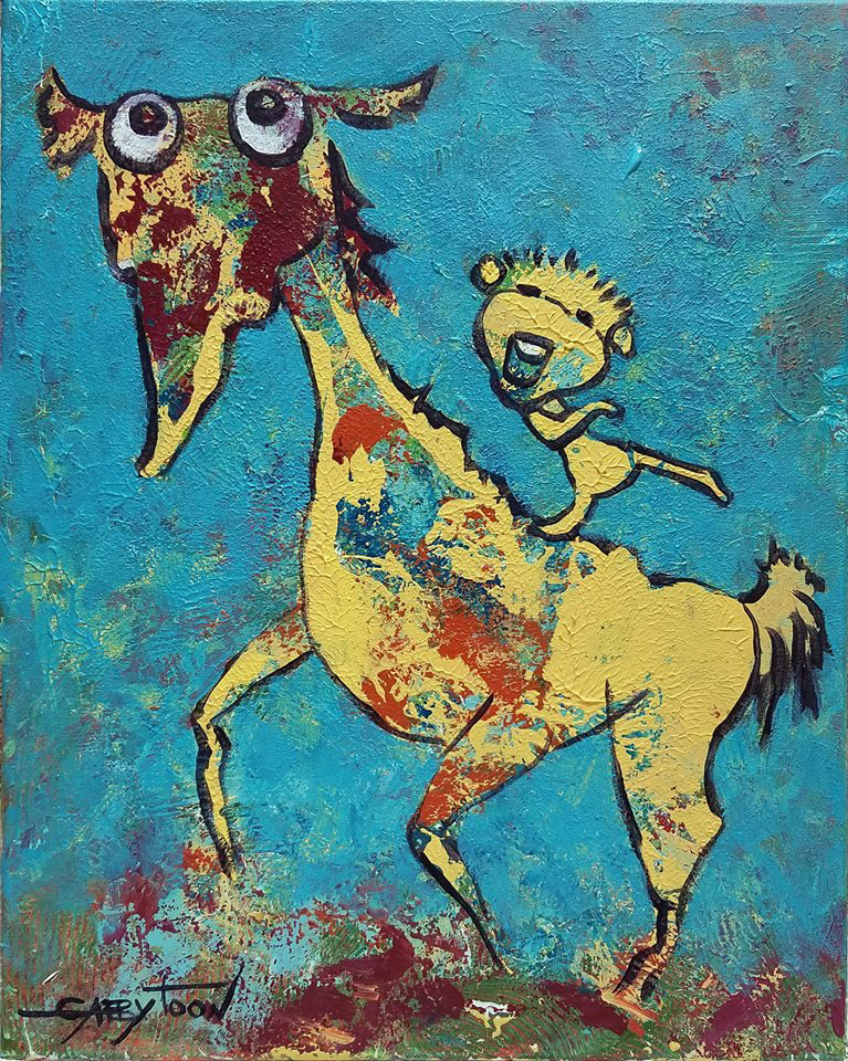 20"x24" acrylic, stretched canvas