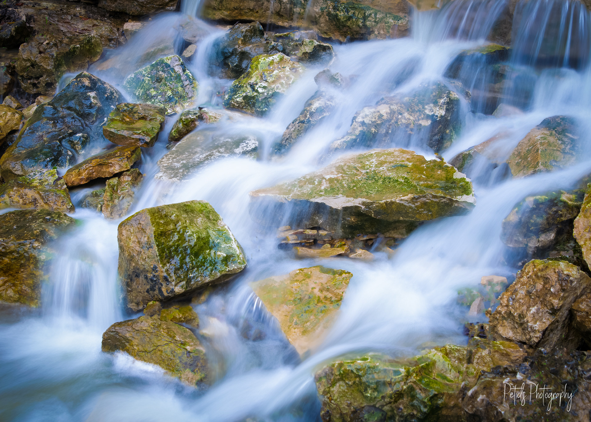 Water Hitting Rocks