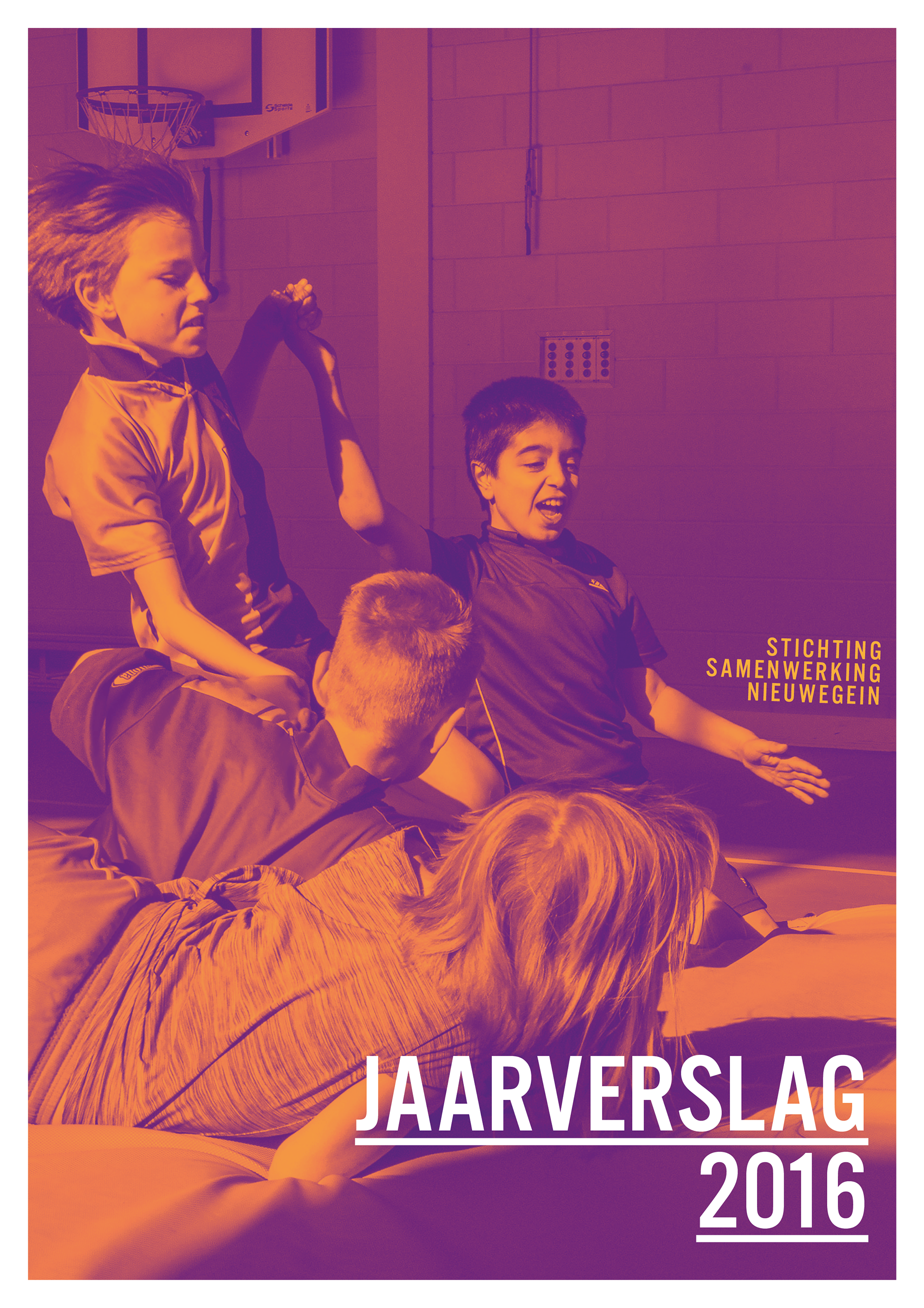 front page annual report stichting samenwerking nieuwegein