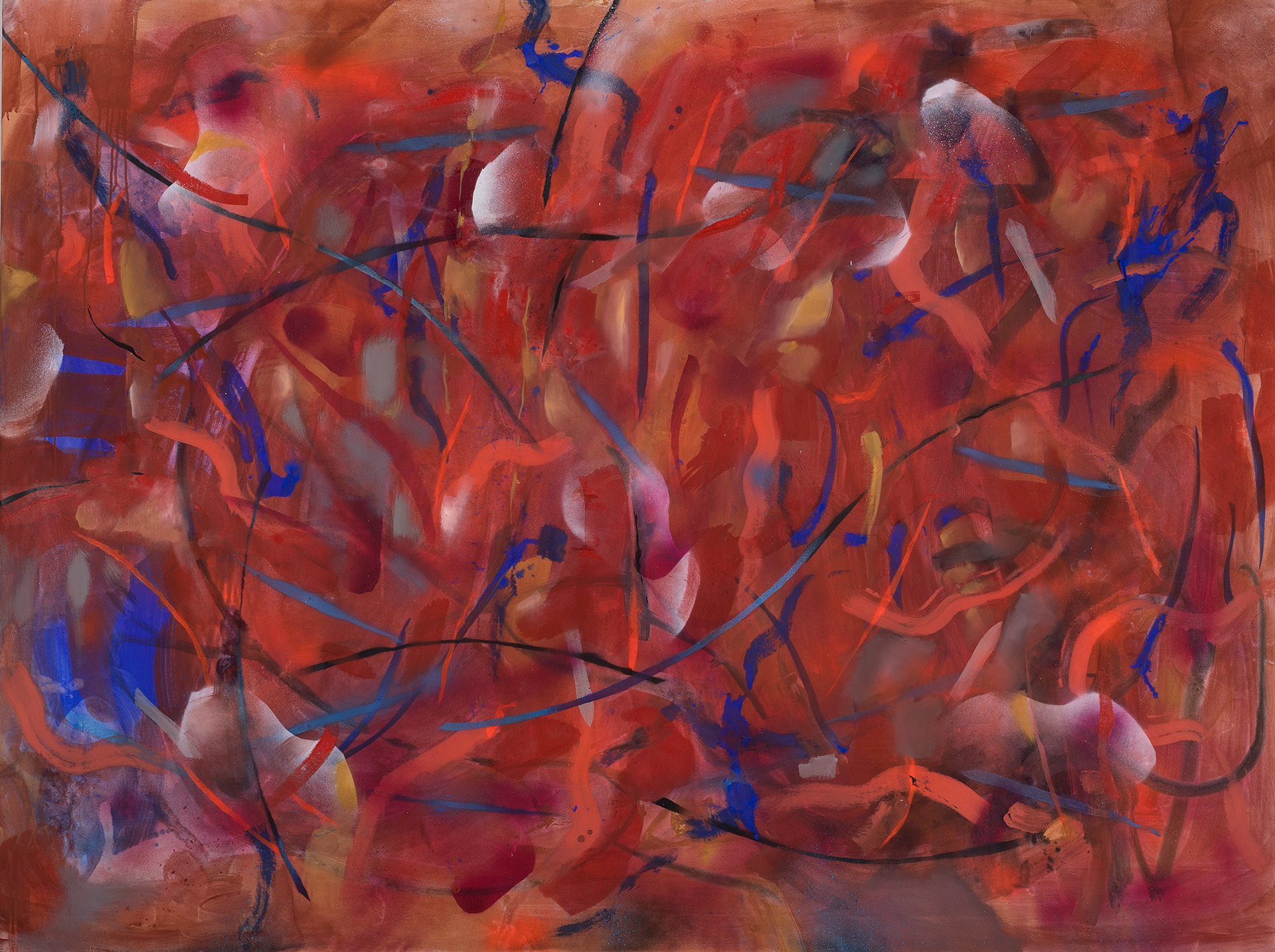 OCD, 150 x 200 cm, olej i akryl na płótnie, 2024, Cena: 13 000 PLN