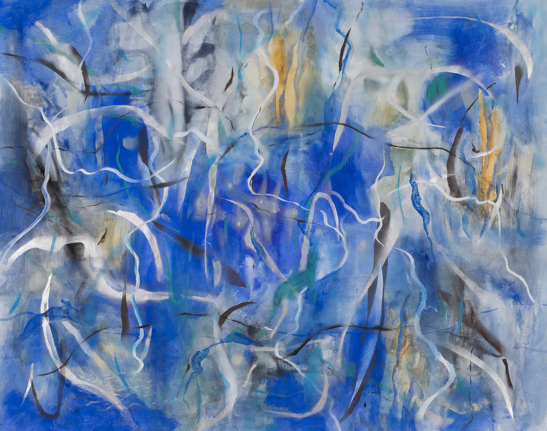 DEPth technika mieszana na płótnie 150 x 210 cm, 2024, Cena:  12 000 PLN