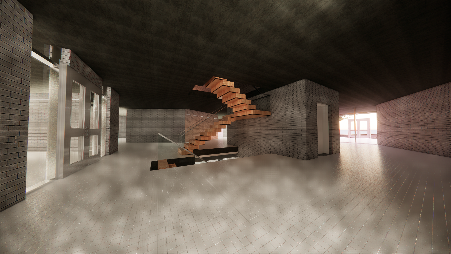 Elevator and Stair access to all 5 floors (including basement+rooftop)