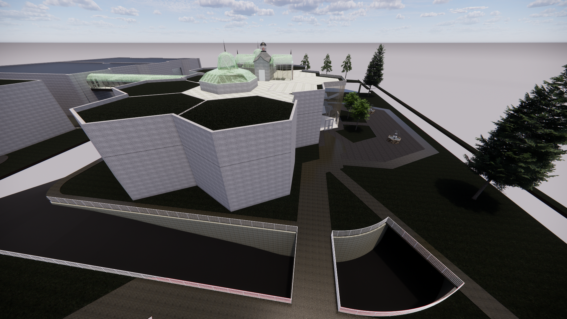 Potential for rooftop classrooms for agricultural practice