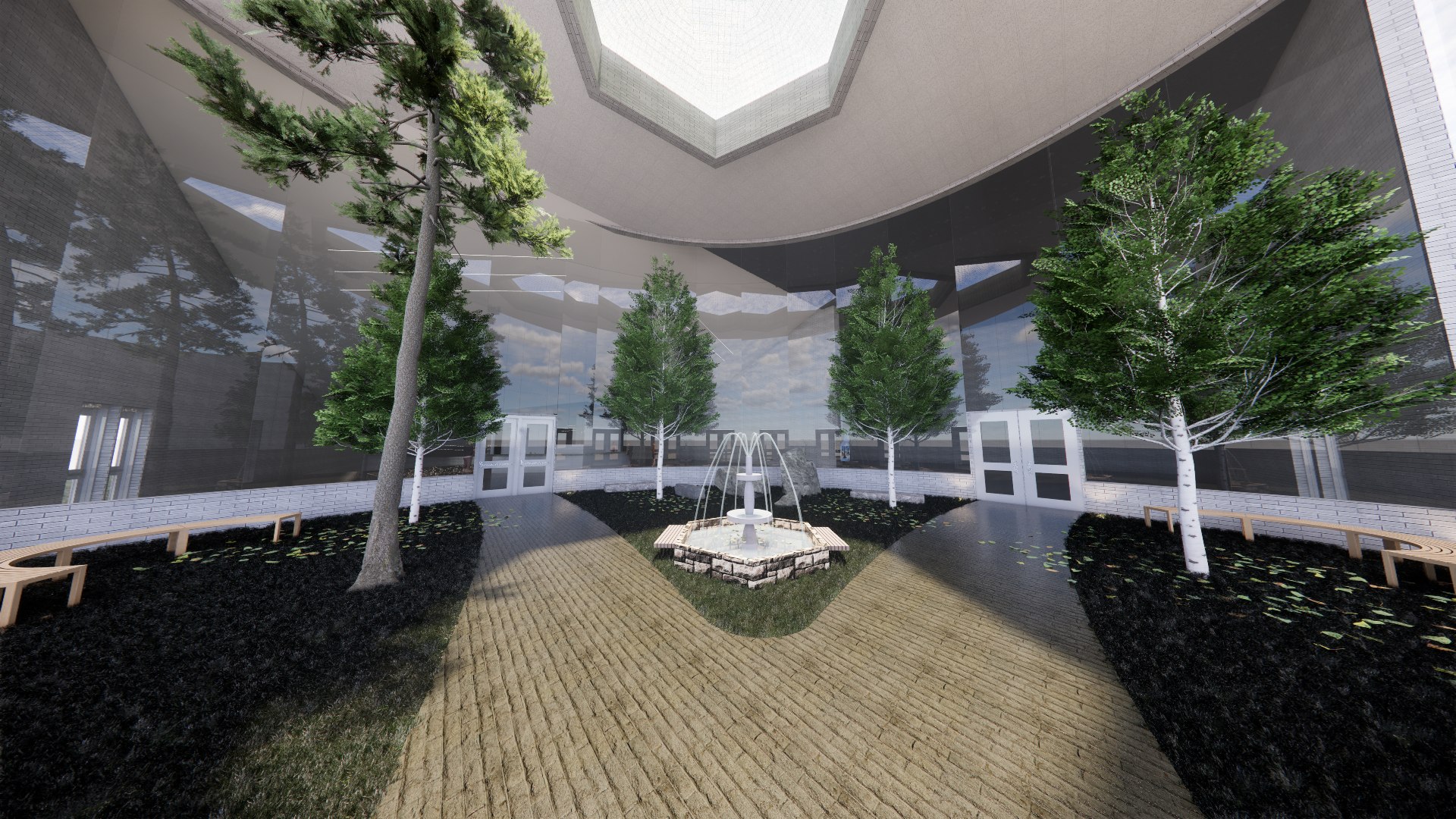 Terrarium Entry/Study Area