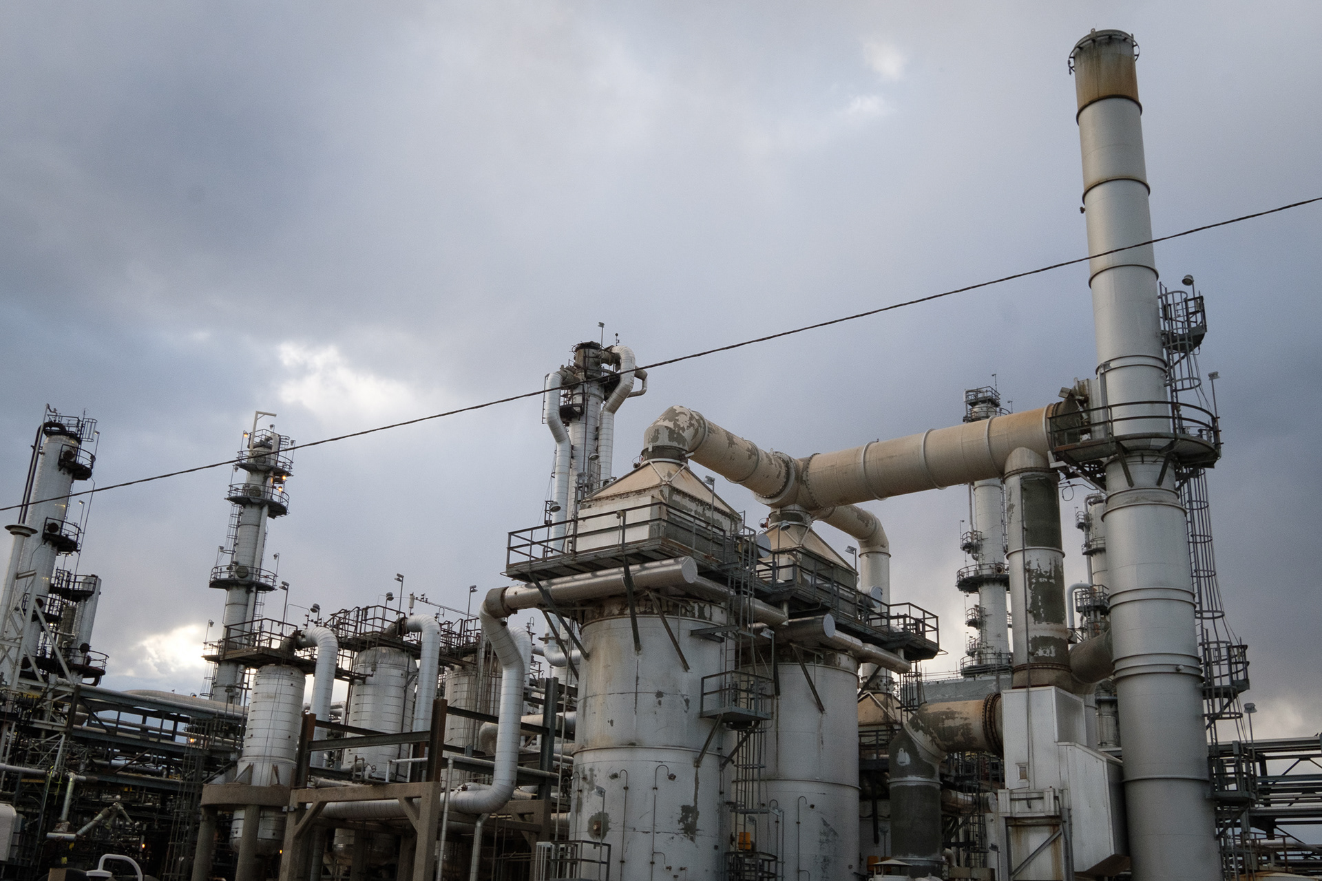 One of the Suncor facilities Wednesday, Oct. 16, 2024, at the Suncor Energy Refinery in Commerce City. (Claudia A. Garcia, Special to The Colorado Sun)