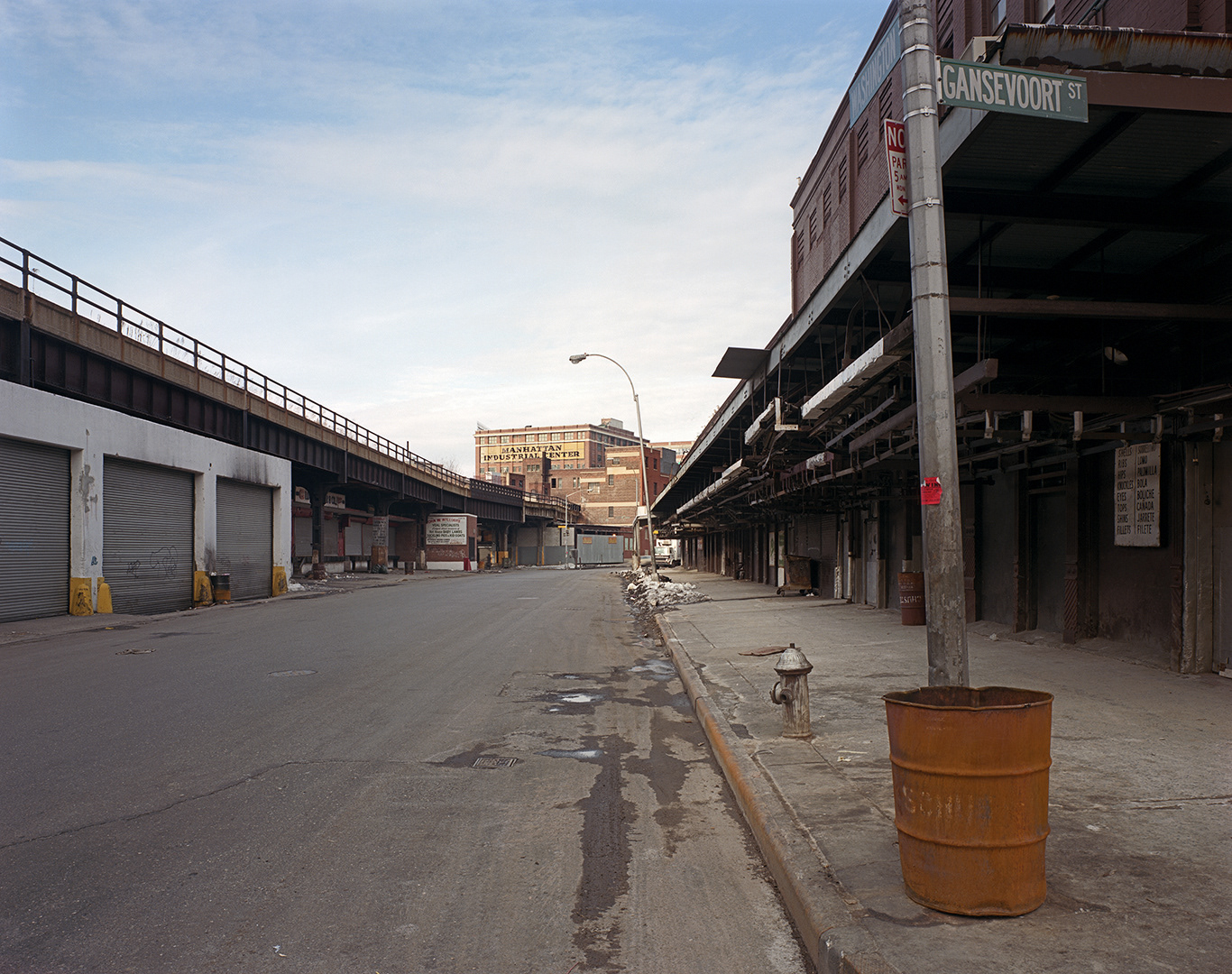 Washington and Gansevoort Street 1985
