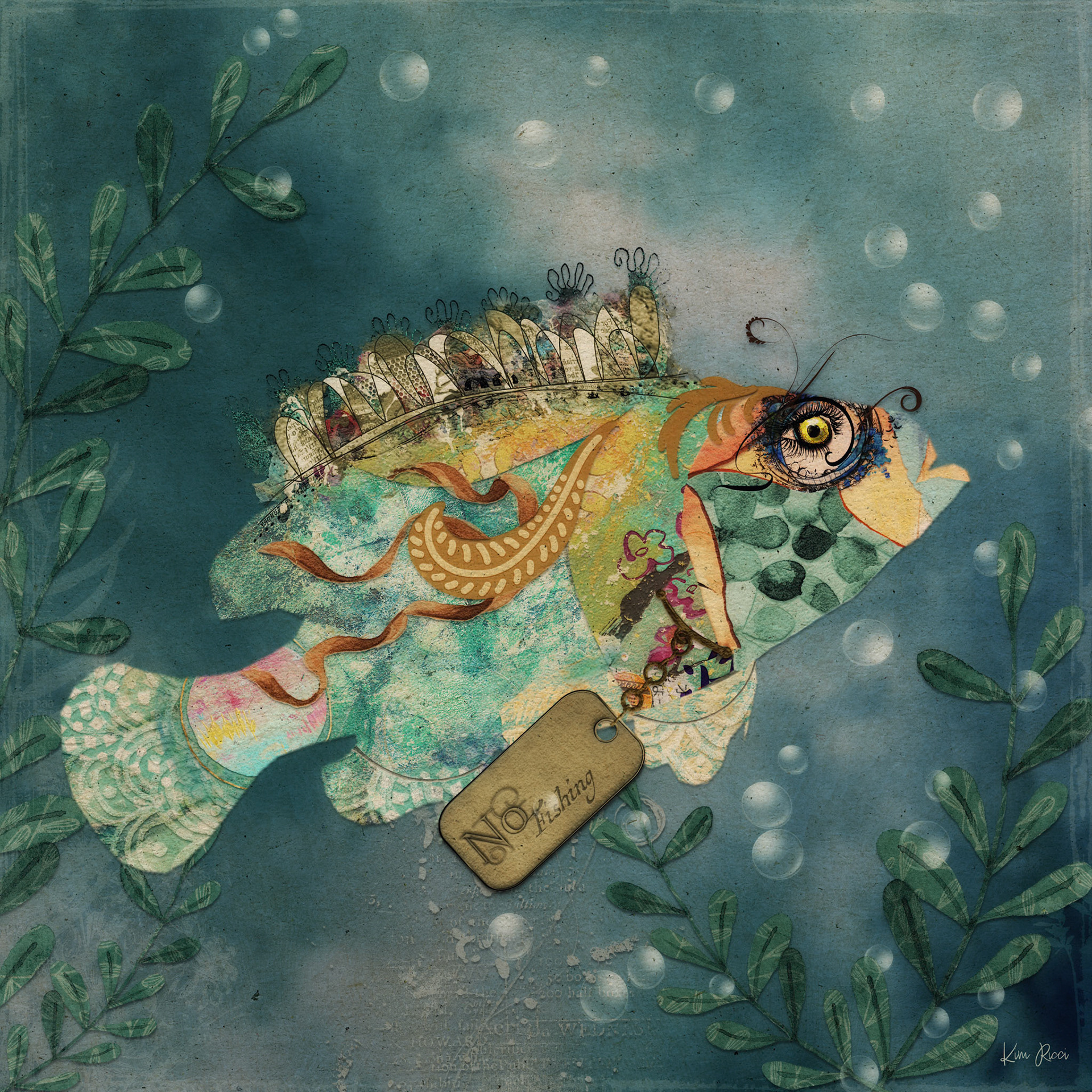 Collage 1 - Beneath the Surface